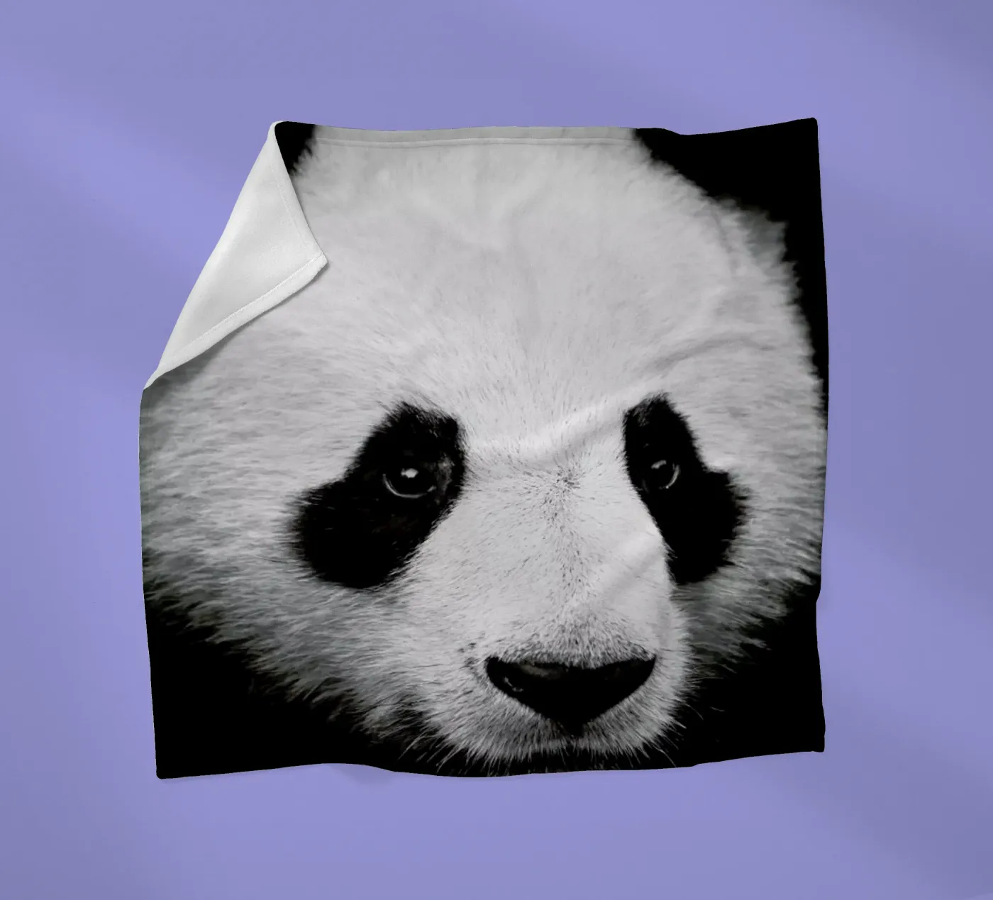 Panda fleece blanket by Natural Kingdom