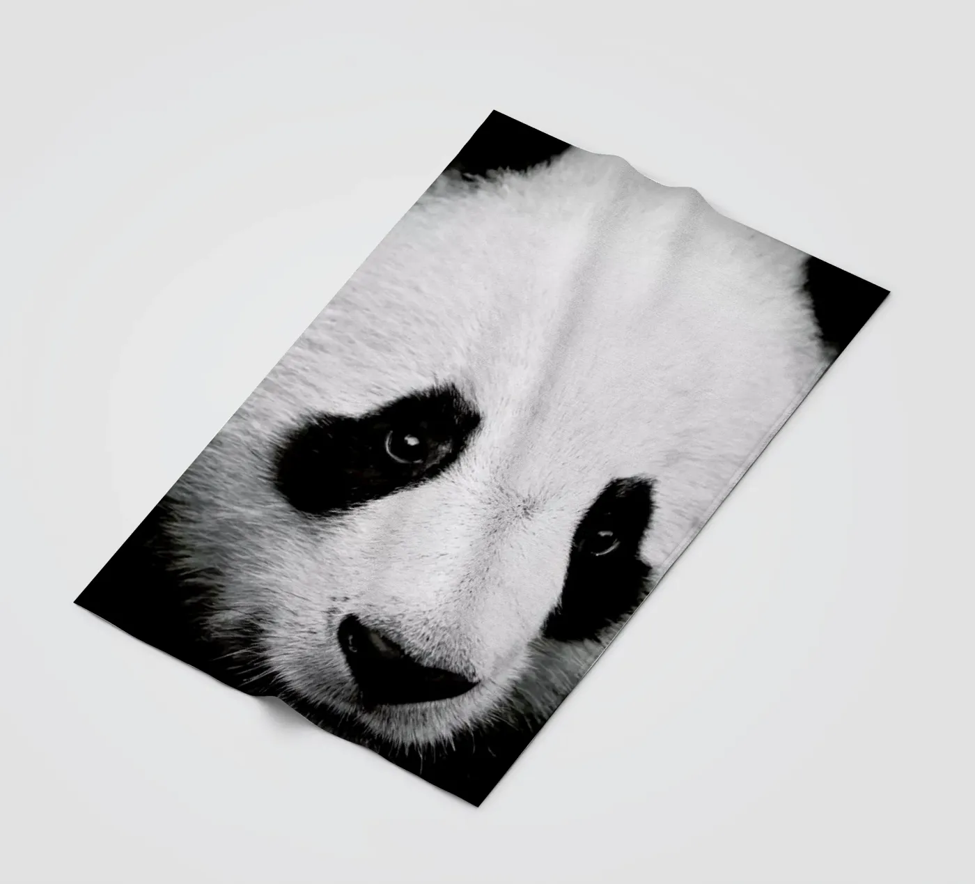 Panda fleece blanket by Natural Kingdom