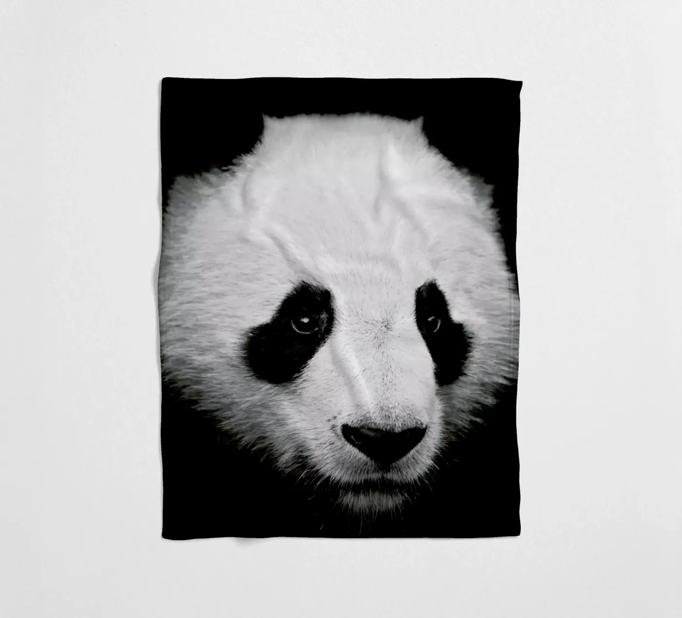 Panda fleece blanket by Natural Kingdom