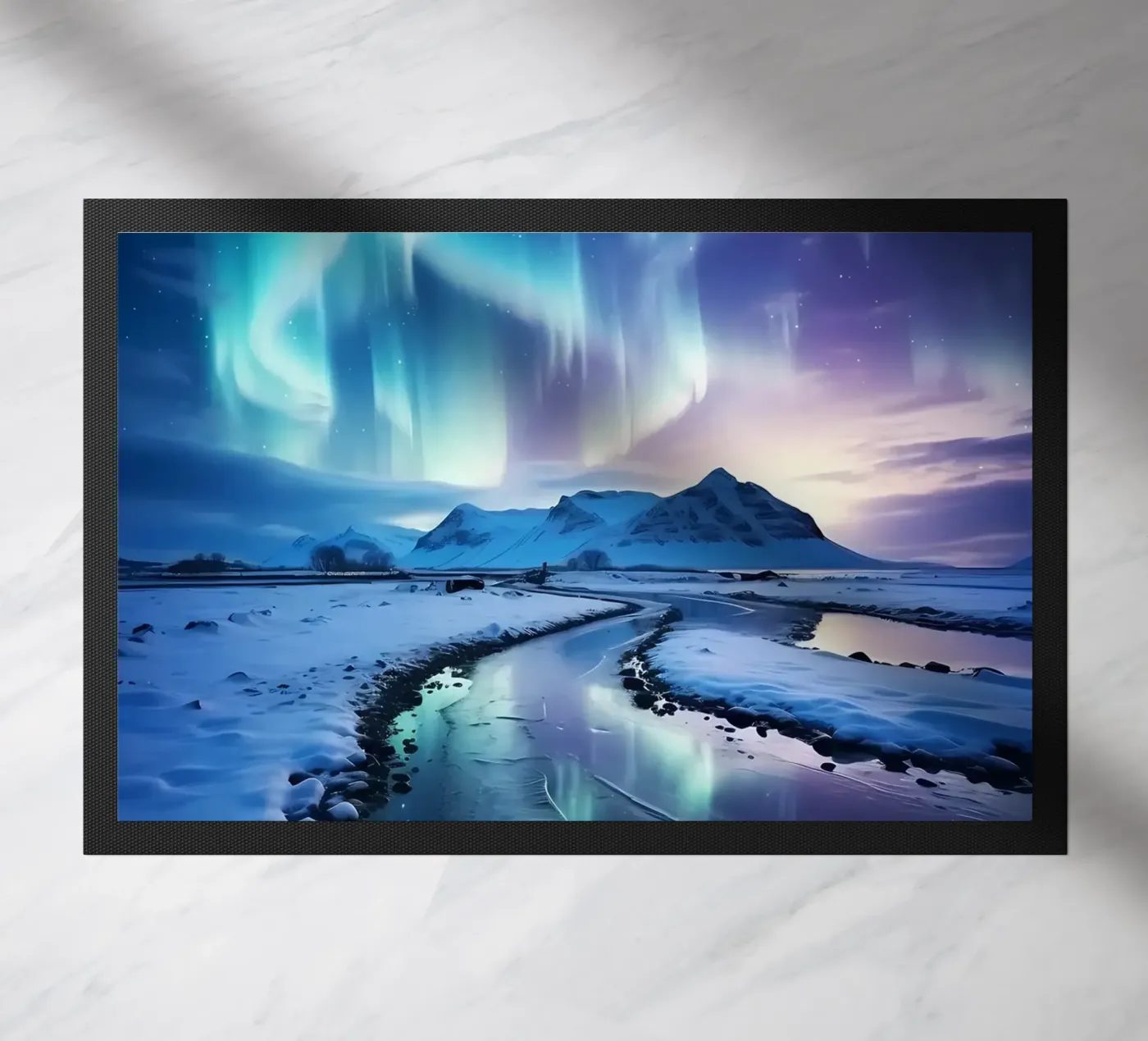 Aurora boreale blu zerbino da Matthew Katz