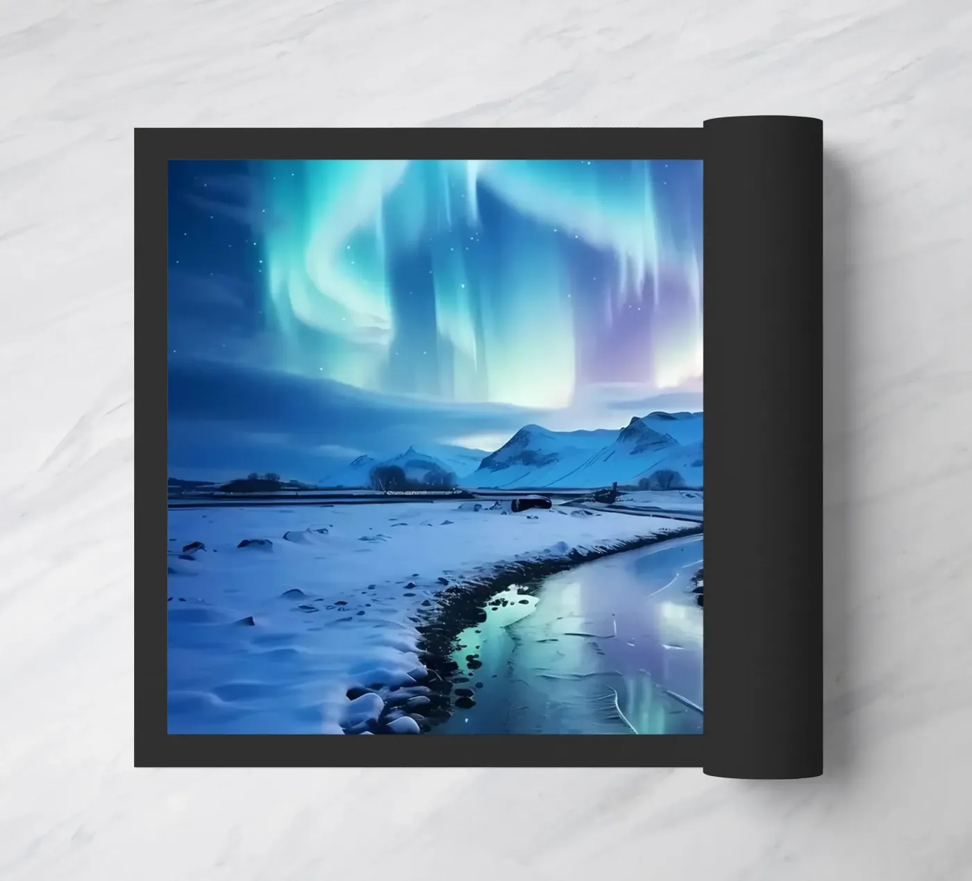 Aurora boreale blu zerbino da Matthew Katz