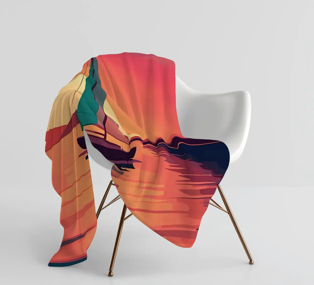 sailboat on the water fleece blanket by Bartosz Powalka