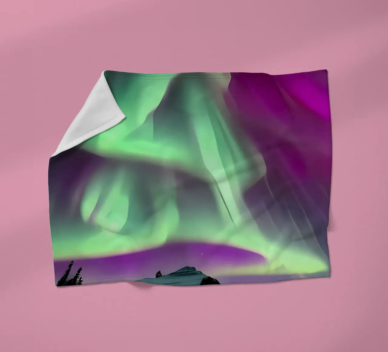 L'Aurora Boreale colorata coperta in pile da Matthew Katz
