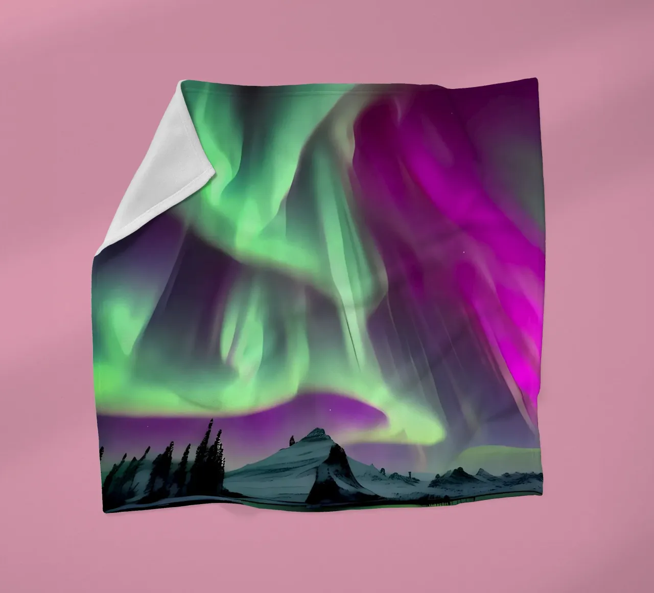 L'Aurora Boreale colorata coperta in pile da Matthew Katz