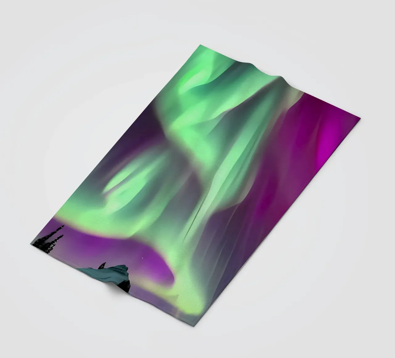 L'Aurora Boreale colorata coperta in pile da Matthew Katz