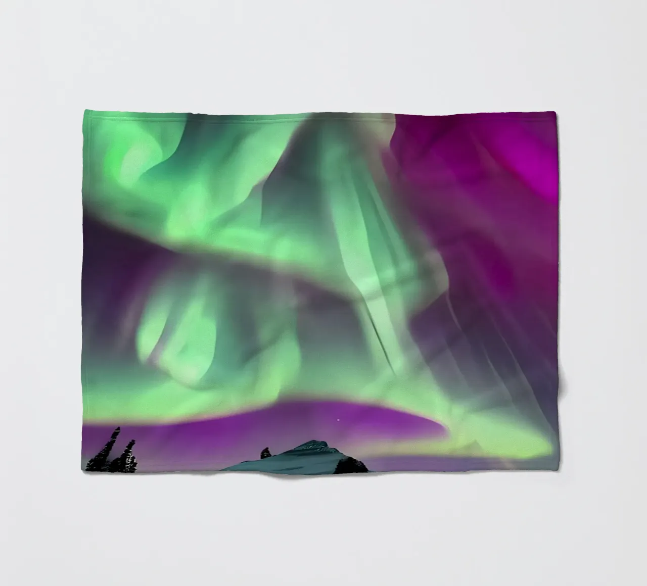 L'Aurora Boreale colorata coperta in pile da Matthew Katz