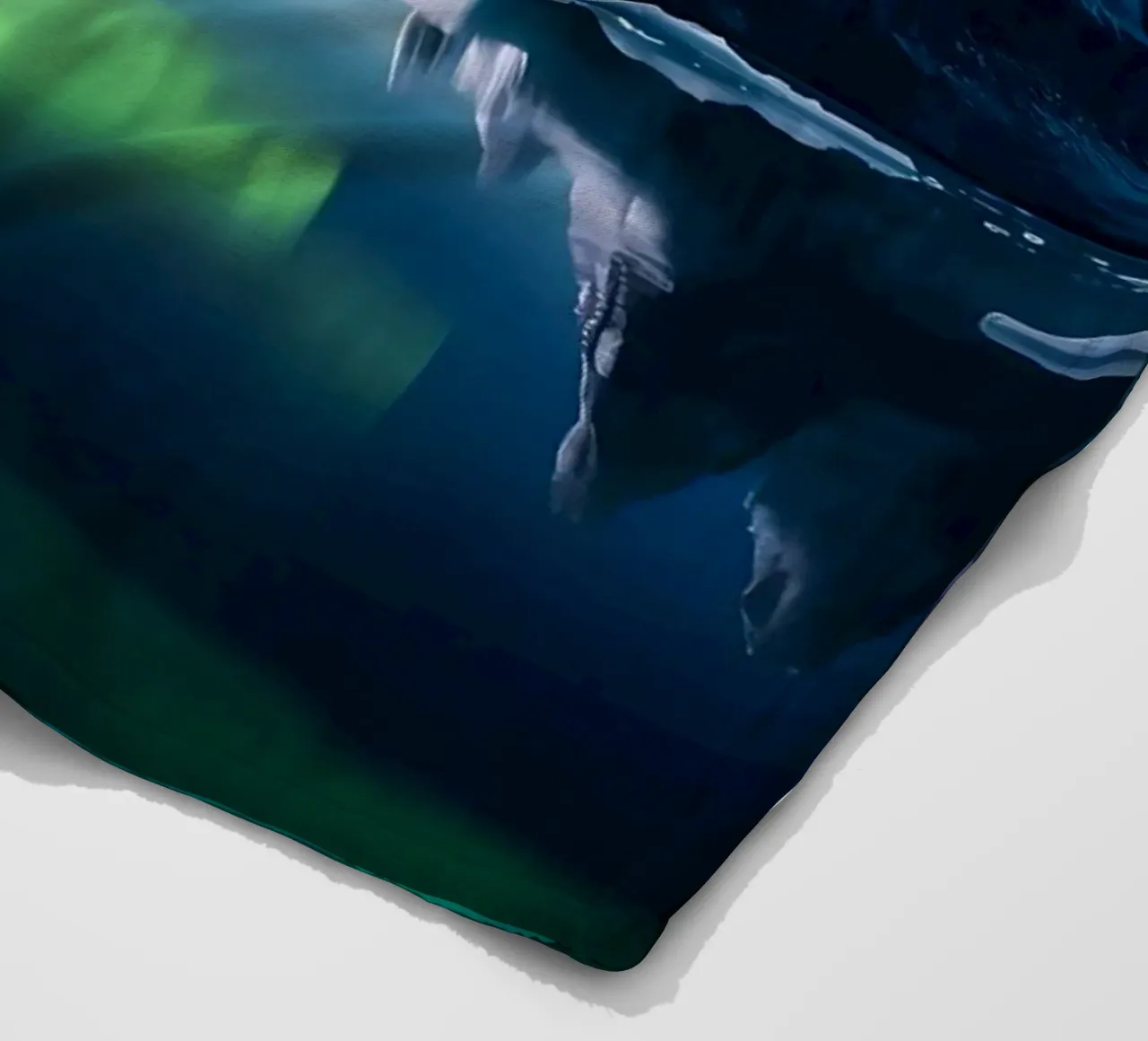 Nordlichter Aurora Fleecedecke von Matthew Katz