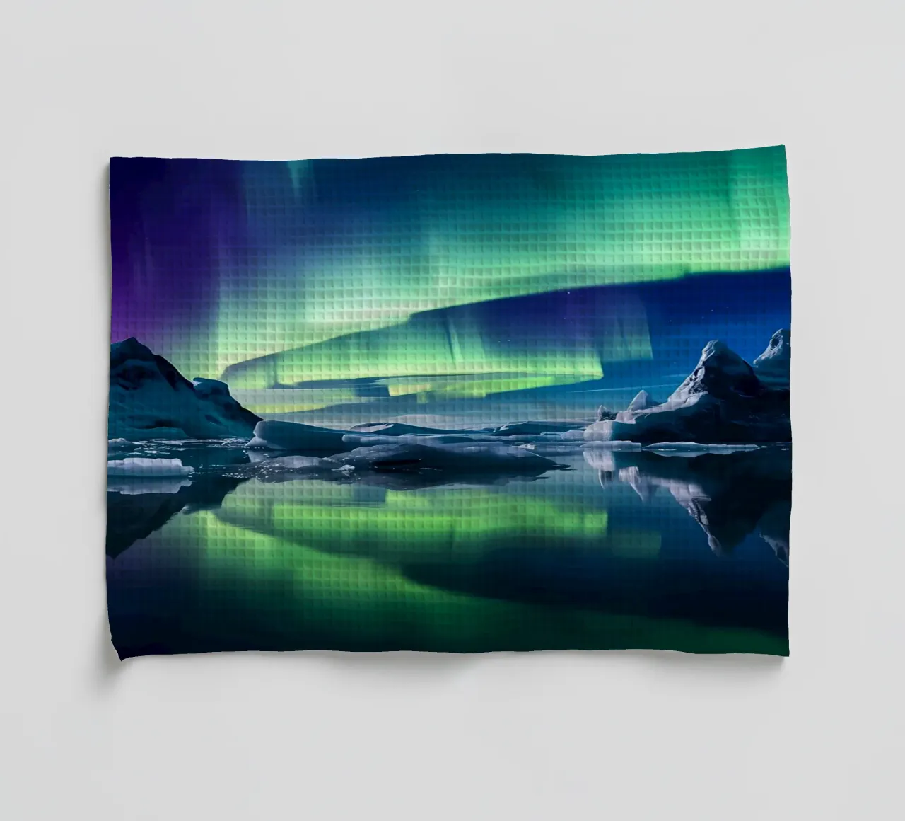 Nordlichter Aurora Geschirrtuch von Matthew Katz