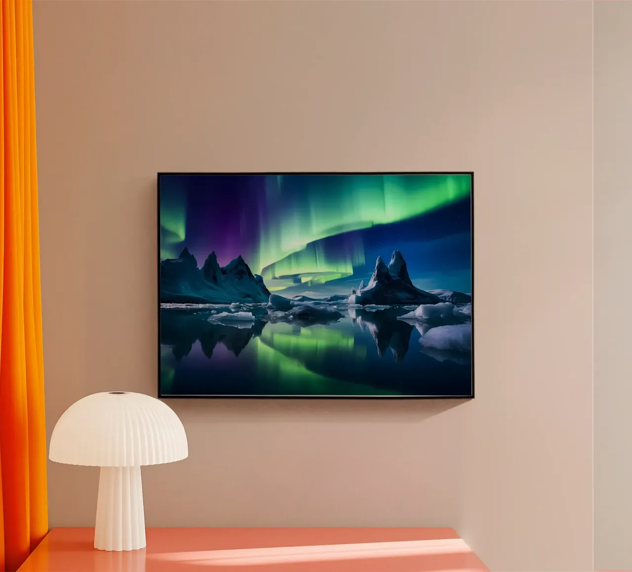 Aurora boreale plexiglass da Matthew Katz