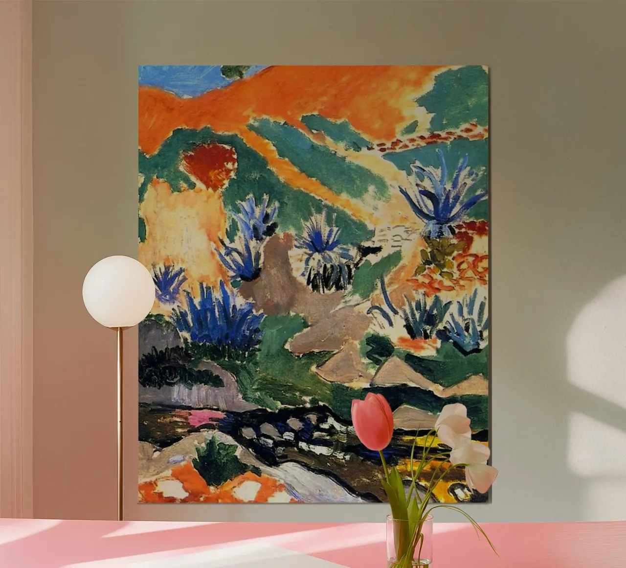 Henri Matisse, 1869-1954, France | Original Paintings poster con telaio in plastica da Trending Art Company