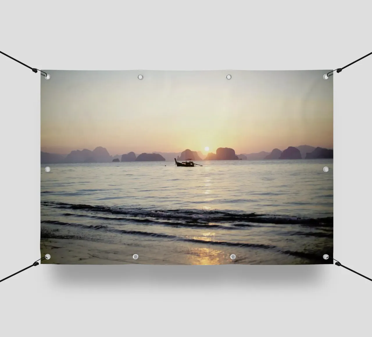 Ko Yao Noi Sunset pvc cover by Marlene Sørensen