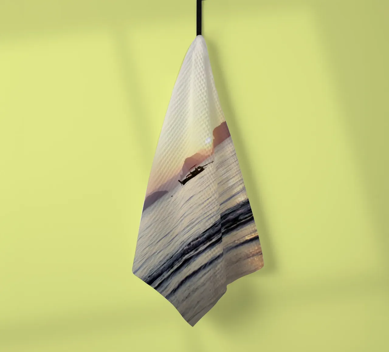 Ko Yao Noi Sunset tea towel by Marlene Sørensen