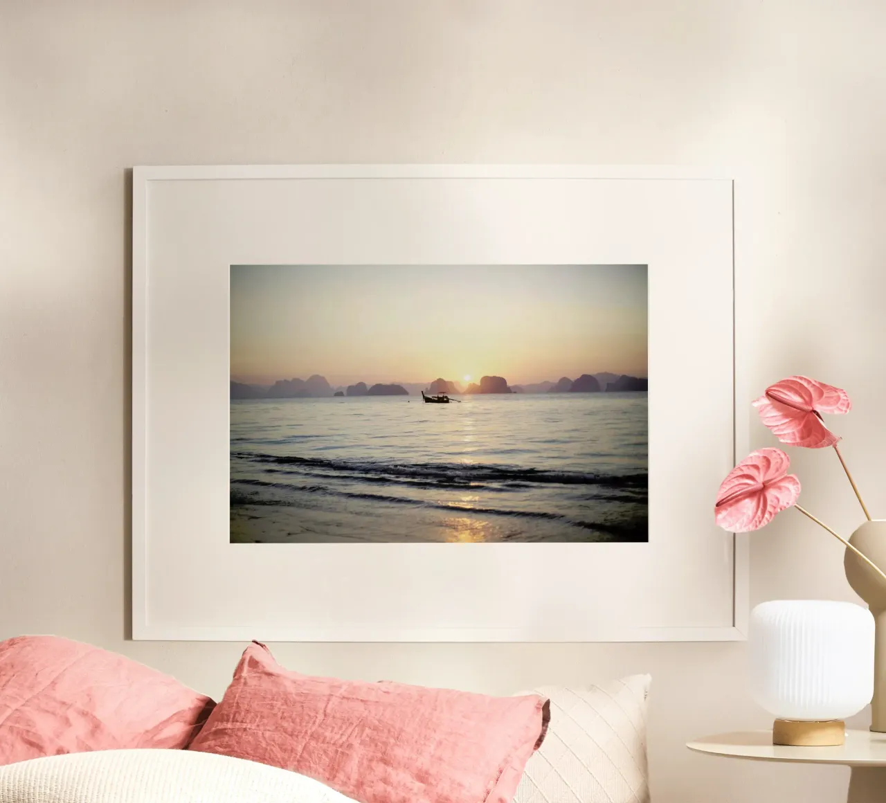 Ko Yao Noi Sunset hahnemühle van Marlene Sørensen