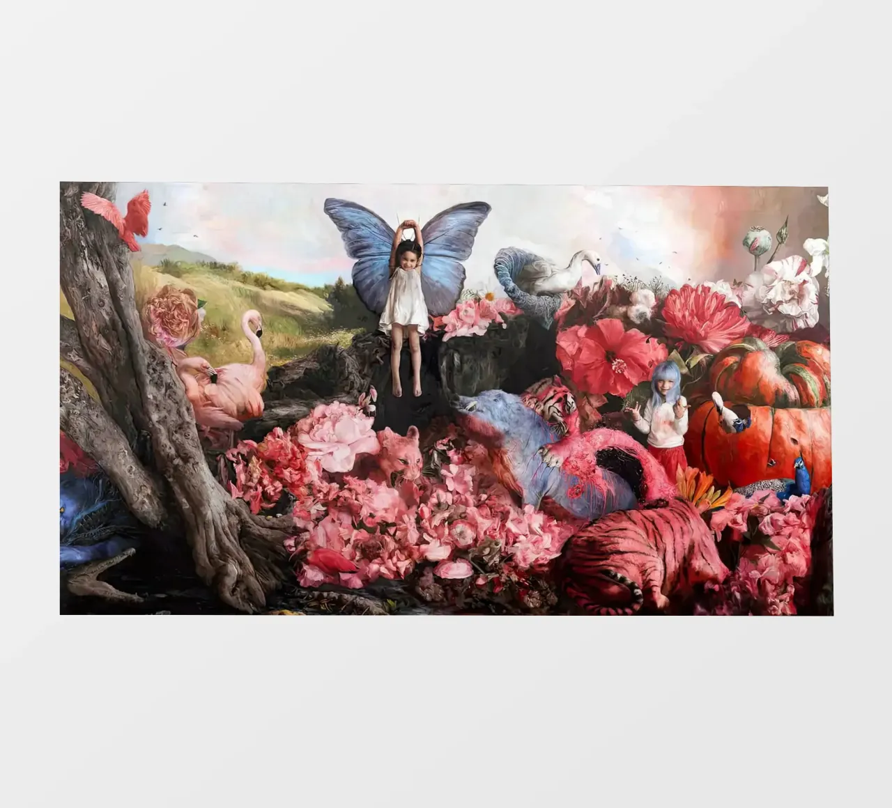 Guillermo Lorca The Gardeners telo in pvc da Birgitart