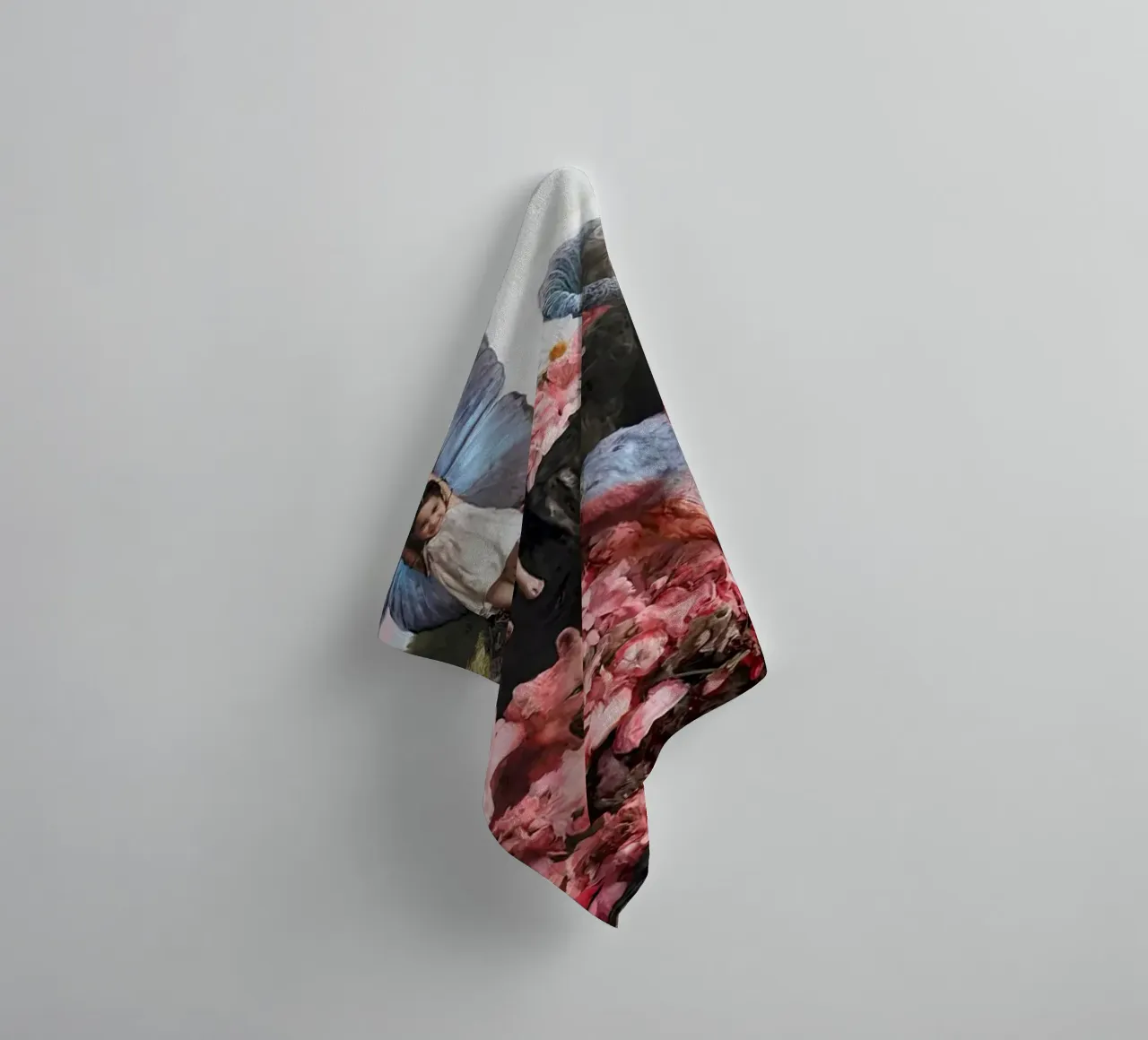 Guillermo Lorca Les jardiniers serviette de bain de Birgitart