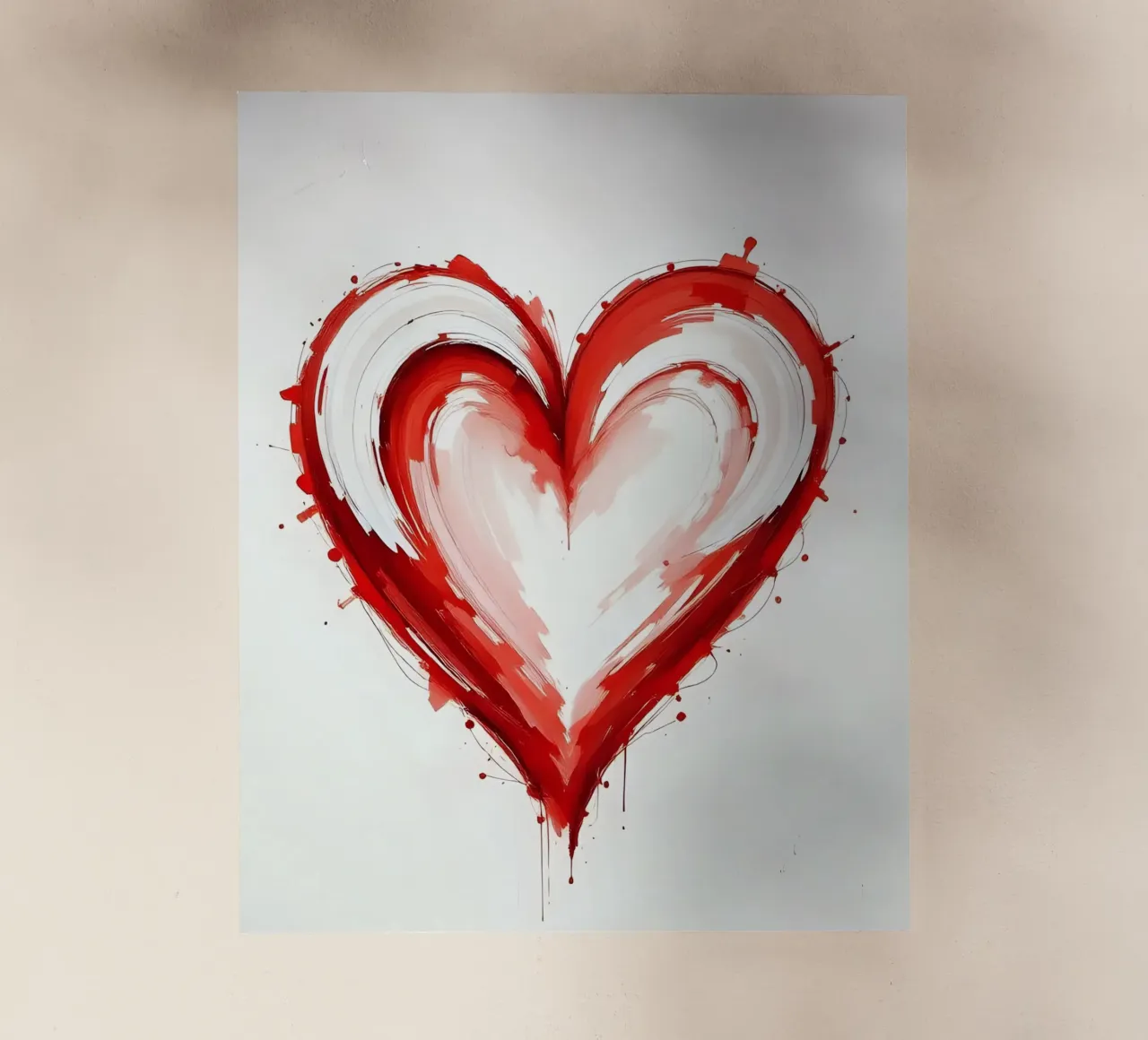 cuore_rosso_bianco_2 pellicola backlit da Pink- und LoveArt by LK