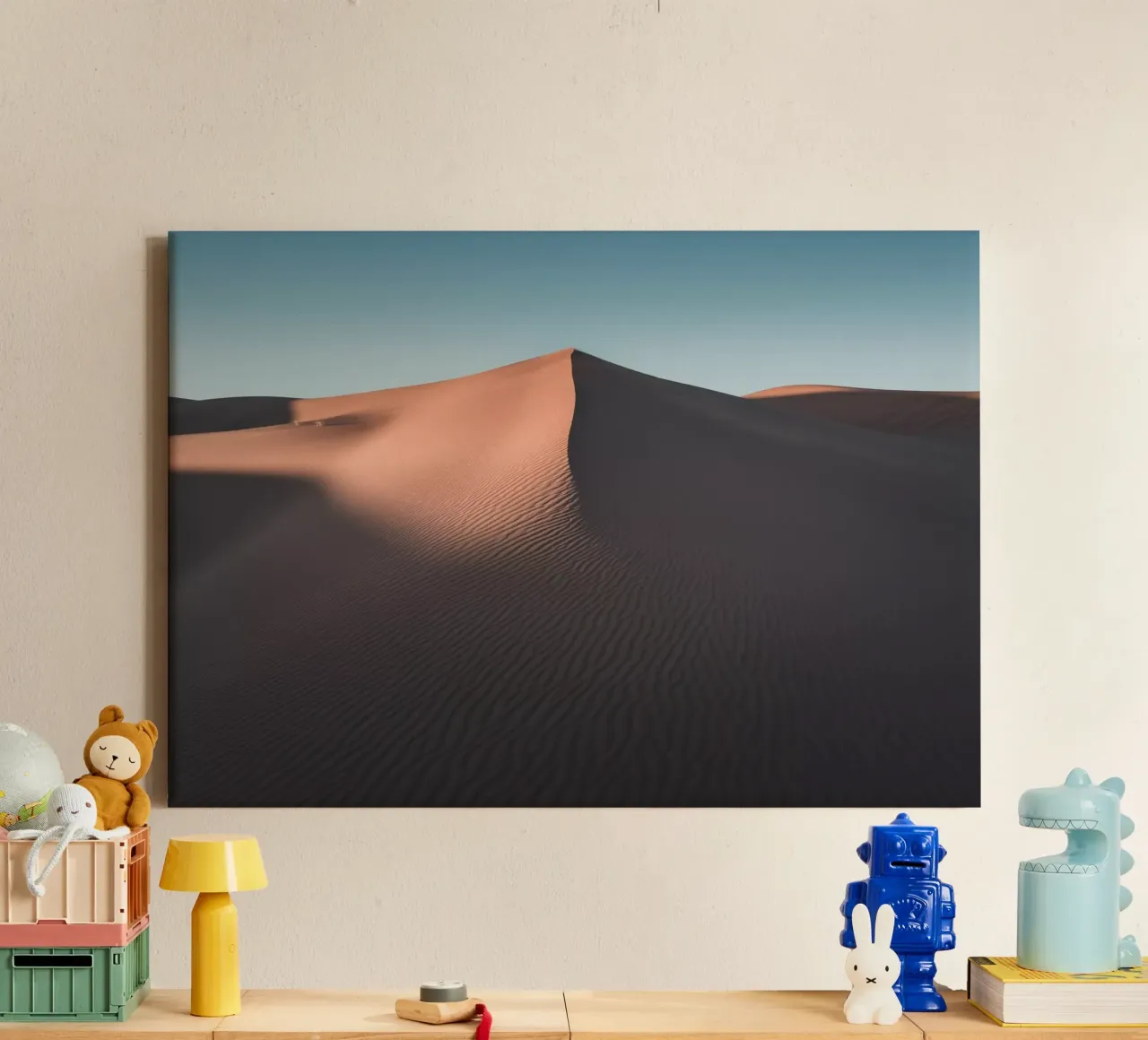 Mania Landscapes Raw 20 Dune (Morocco) canvas by Mania Print Collection