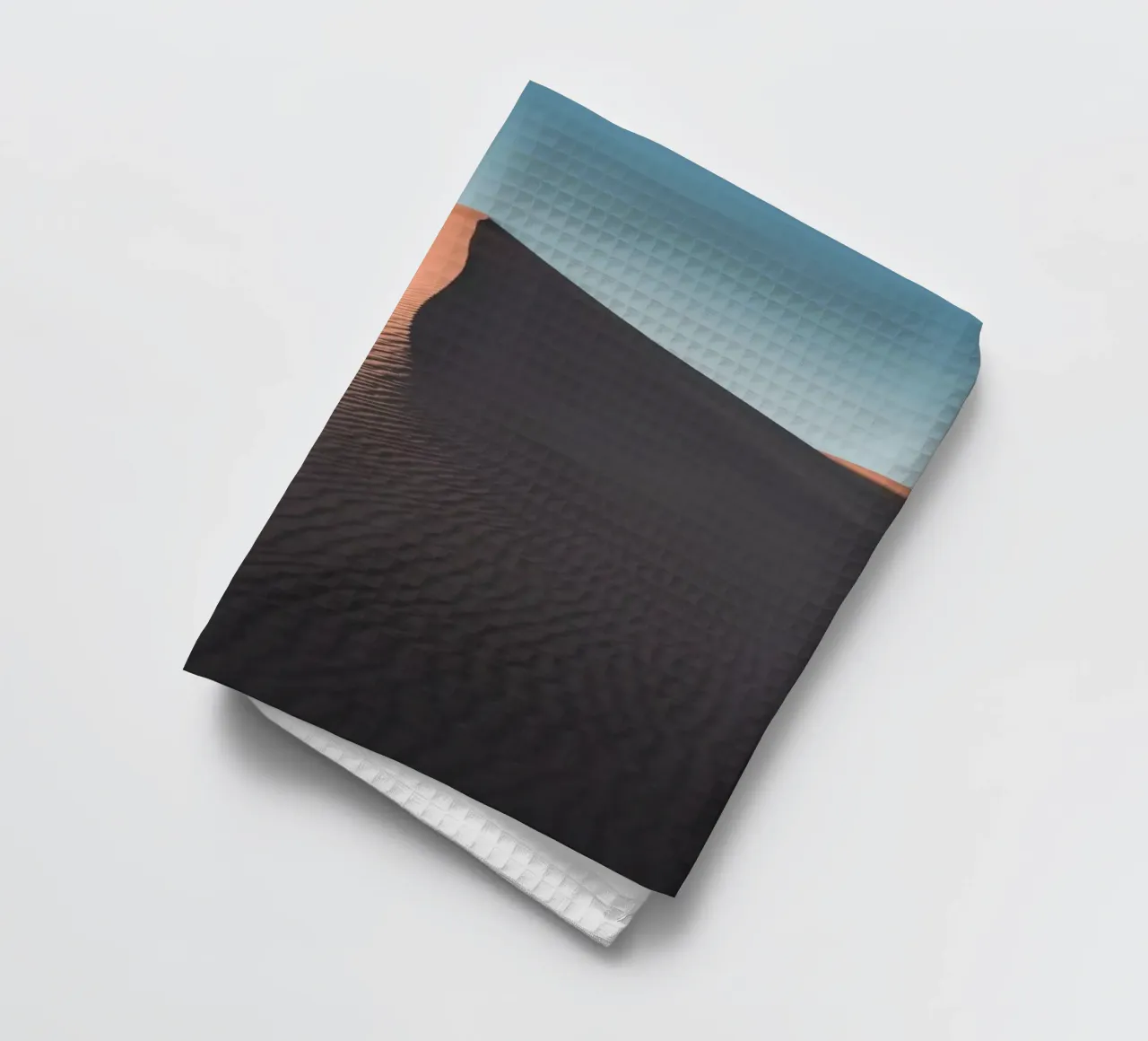 Mania Landscapes Raw 20 Dune (Morocco) tea towel by Mania Print Collection