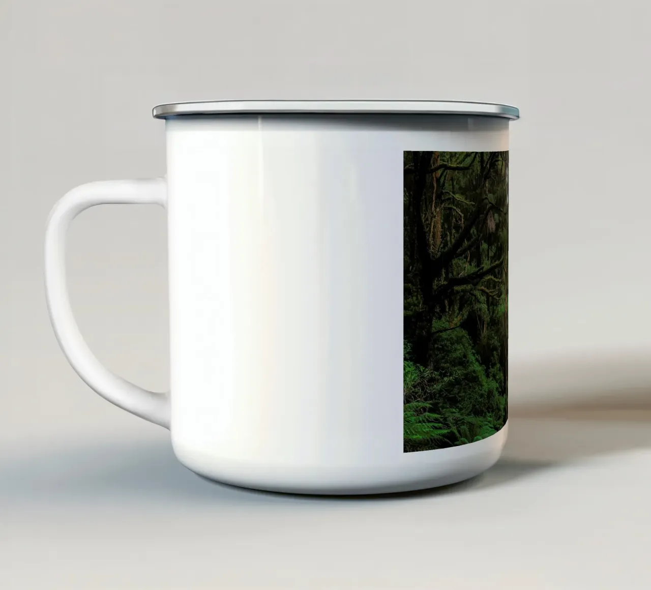 Australian Bushland tazza in smalto da METROPOLIS