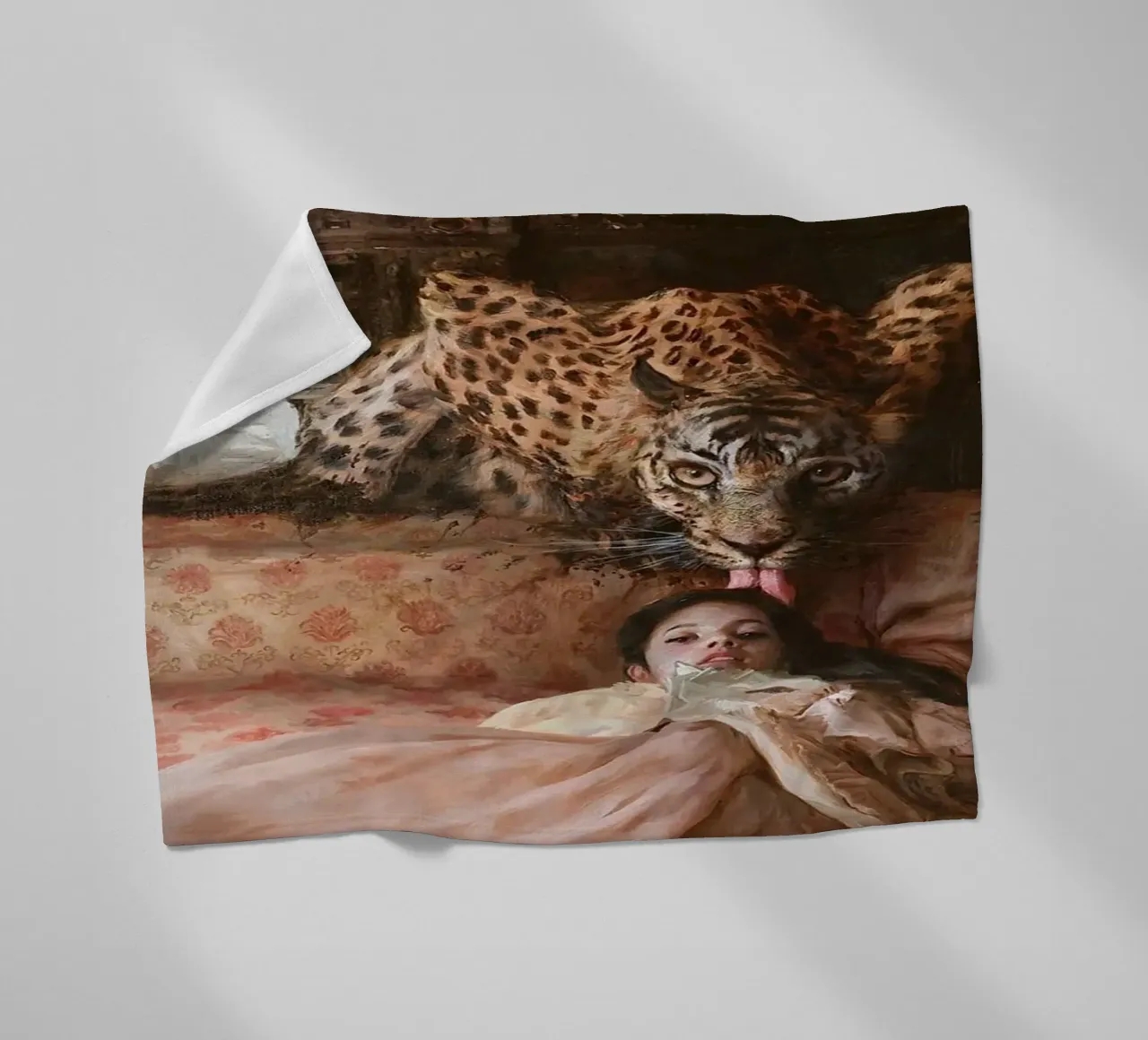 Guillermo Lorca Das englische Bett Fleecedecke von Birgitart