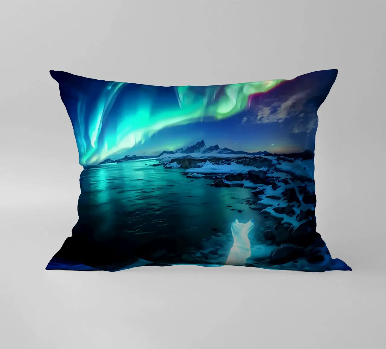 Aurora Howl decorative cushion by Matthew Katz