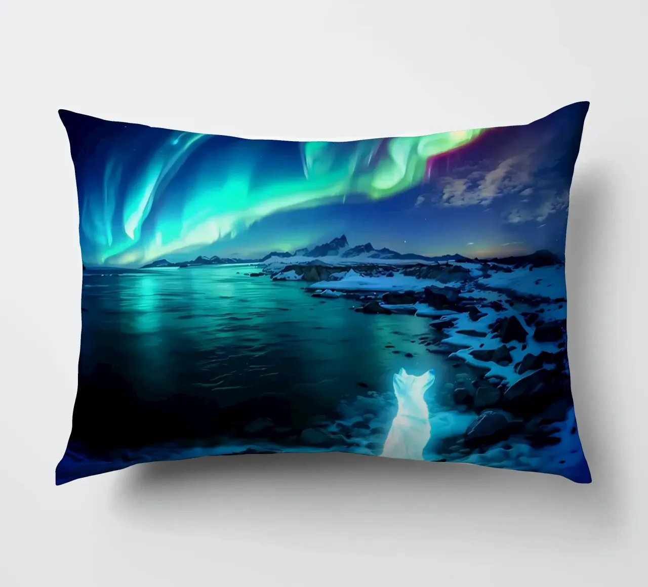 Aurora Howl decorative cushion by Matthew Katz