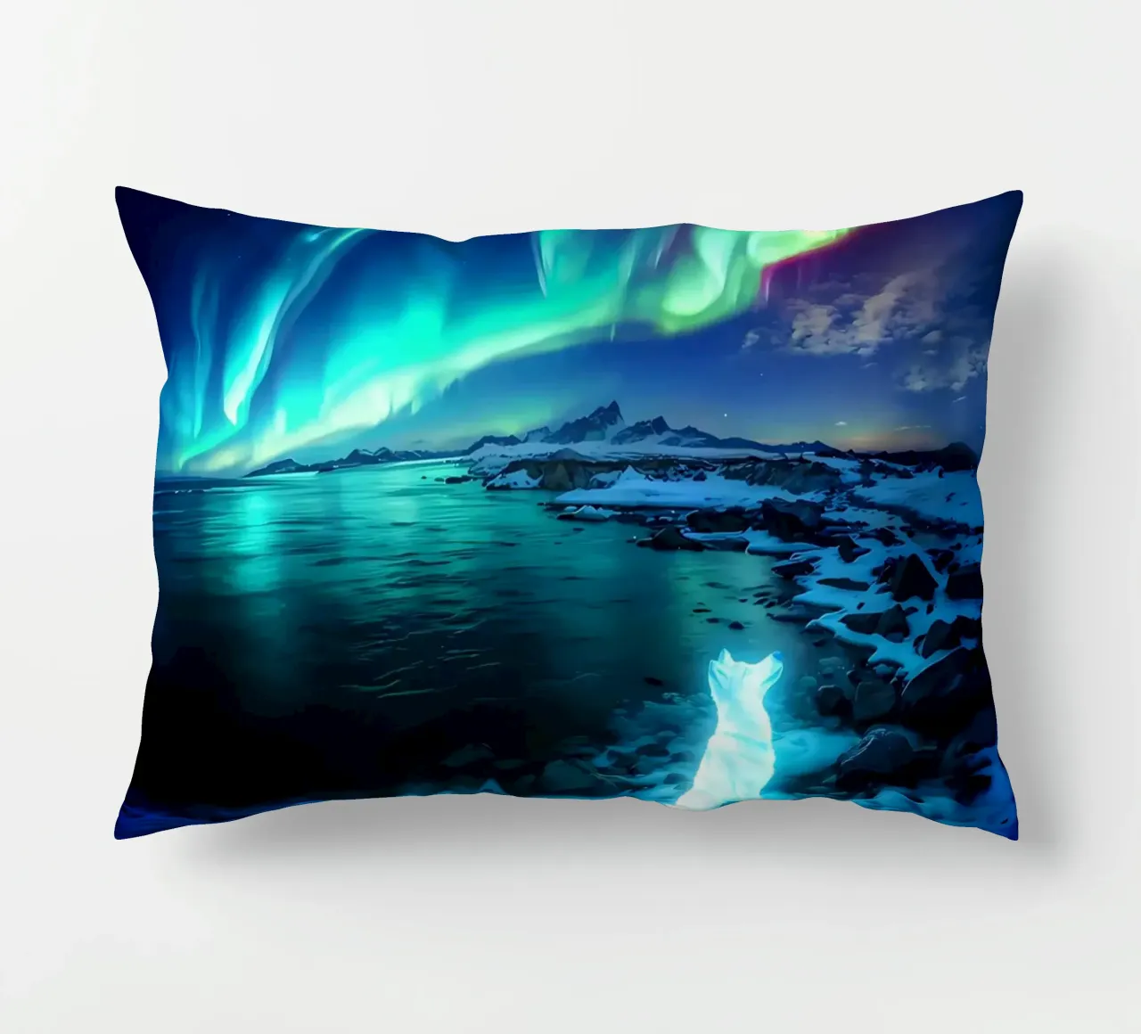 Aurora Howl decorative cushion by Matthew Katz