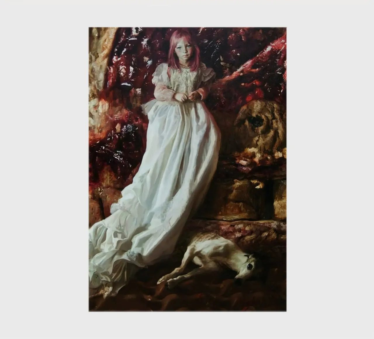 Guillermo Lorca The Girl and the Dog notebook by Birgitart