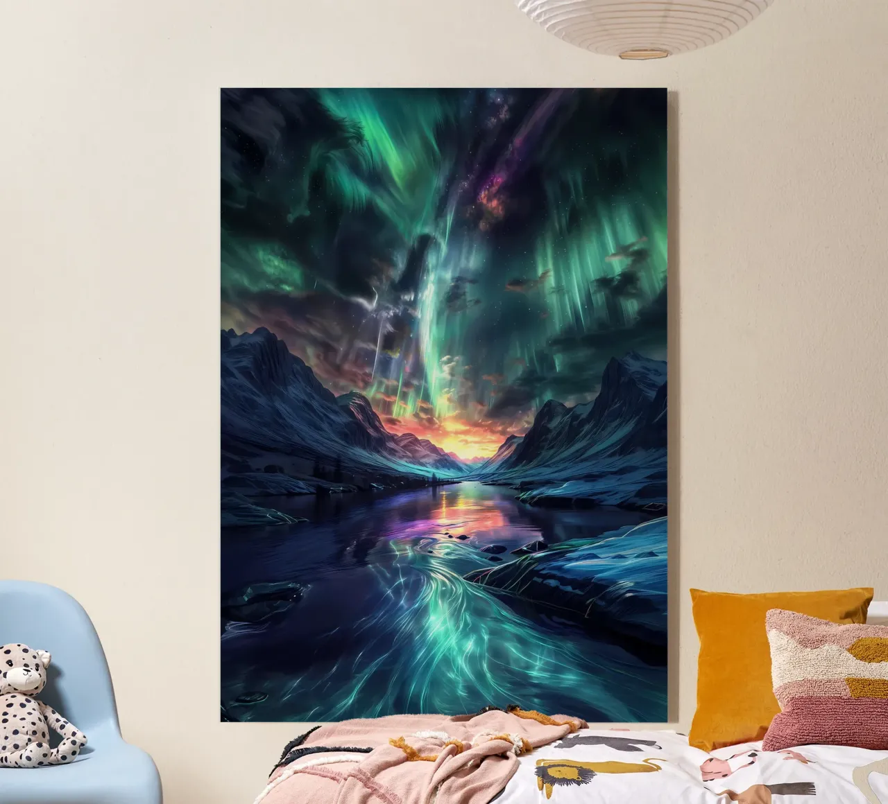 aurora boreale plexiglass da Matthew Katz