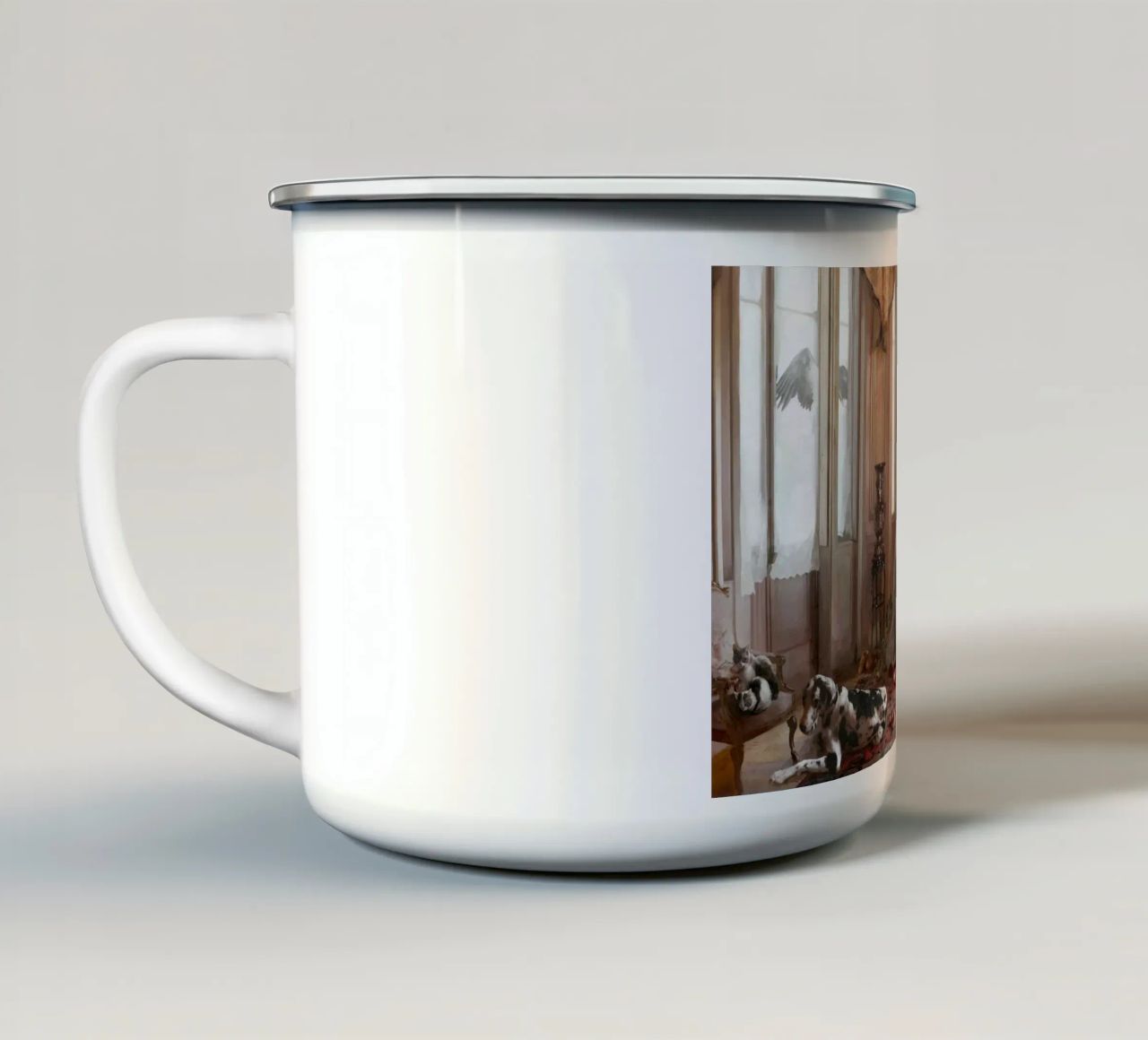 Guillermo Lorca The Healer tazza in smalto da Birgitart