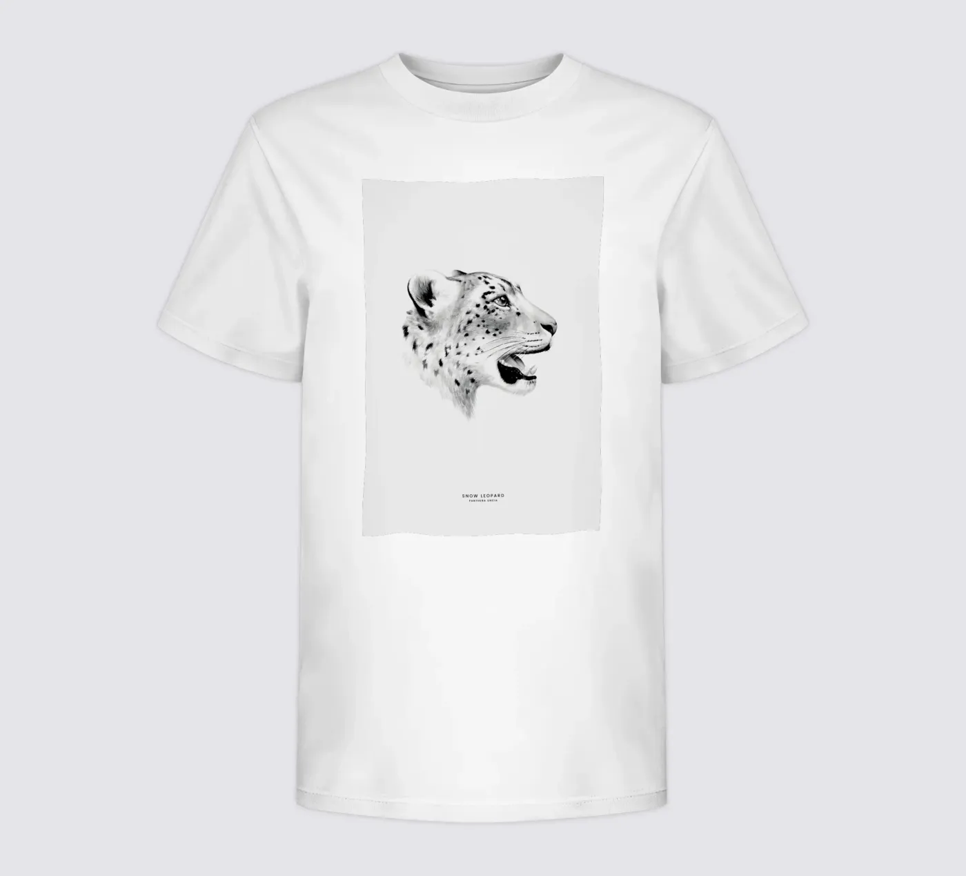 Snow Leopard t-shirt bambini da Flora & Fauna