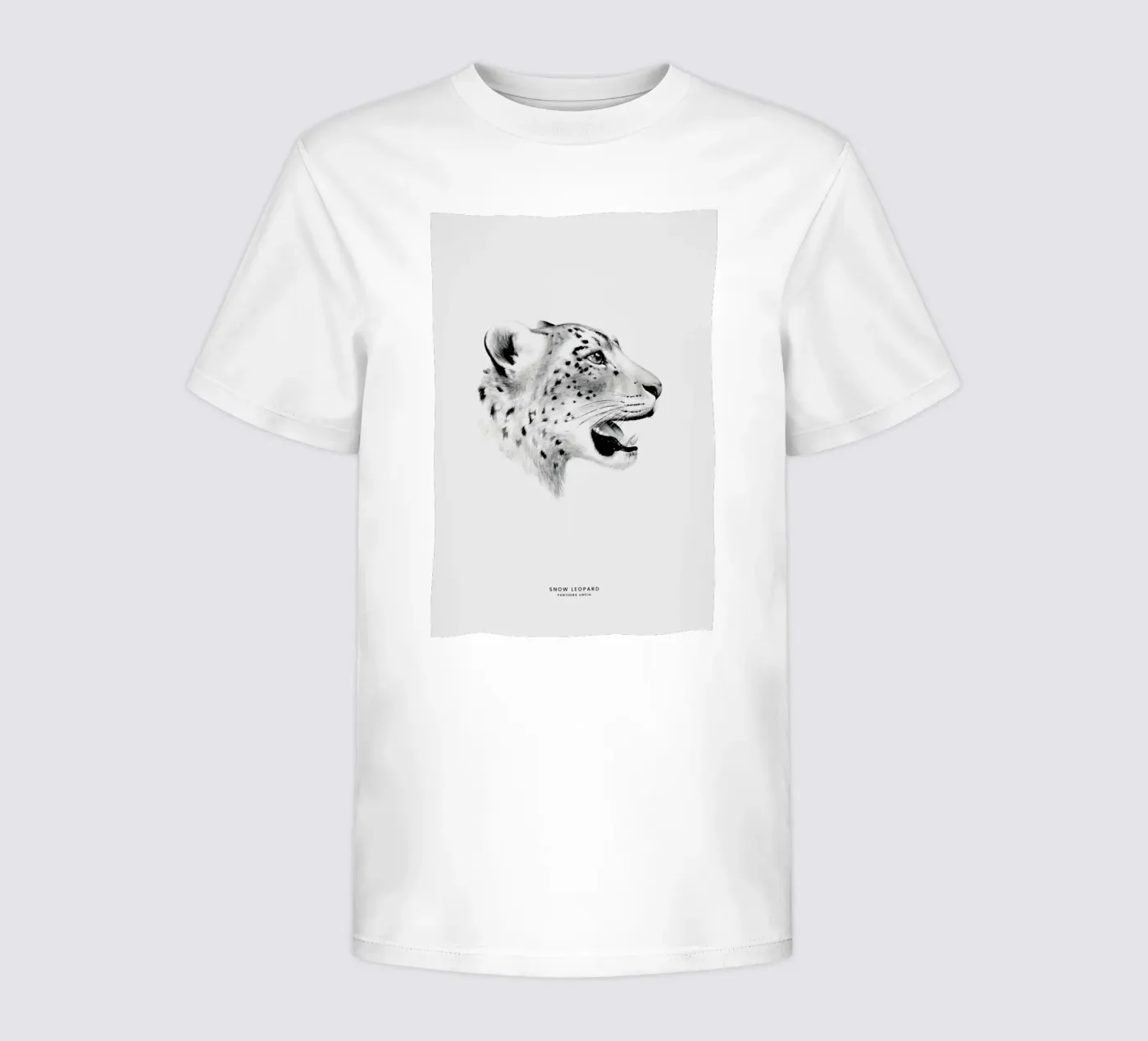 Snow Leopard t-shirt bambini da Flora & Fauna