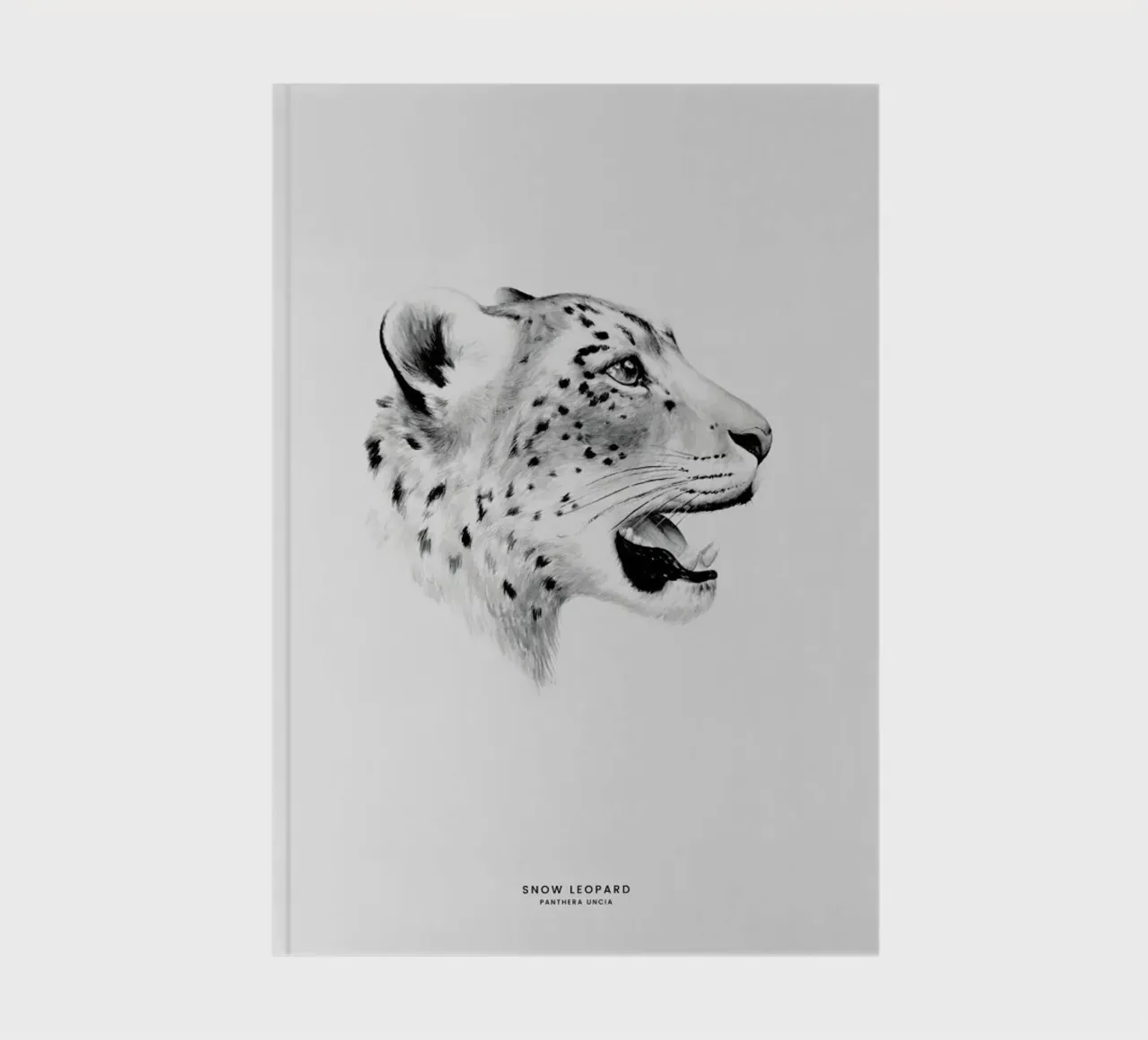 Snow Leopard notebook by Flora & Fauna