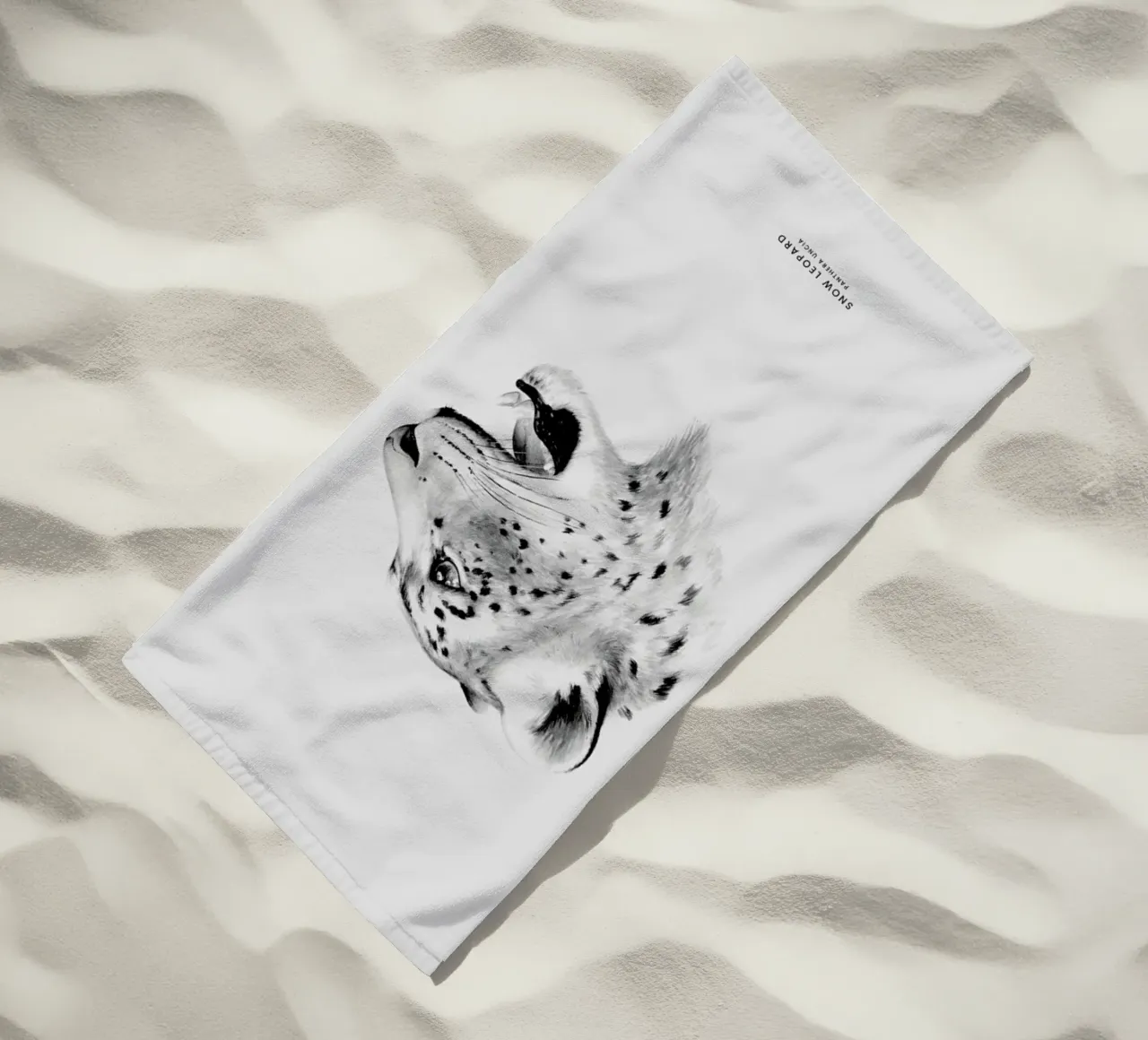 Snow Leopard telo mare da Flora & Fauna