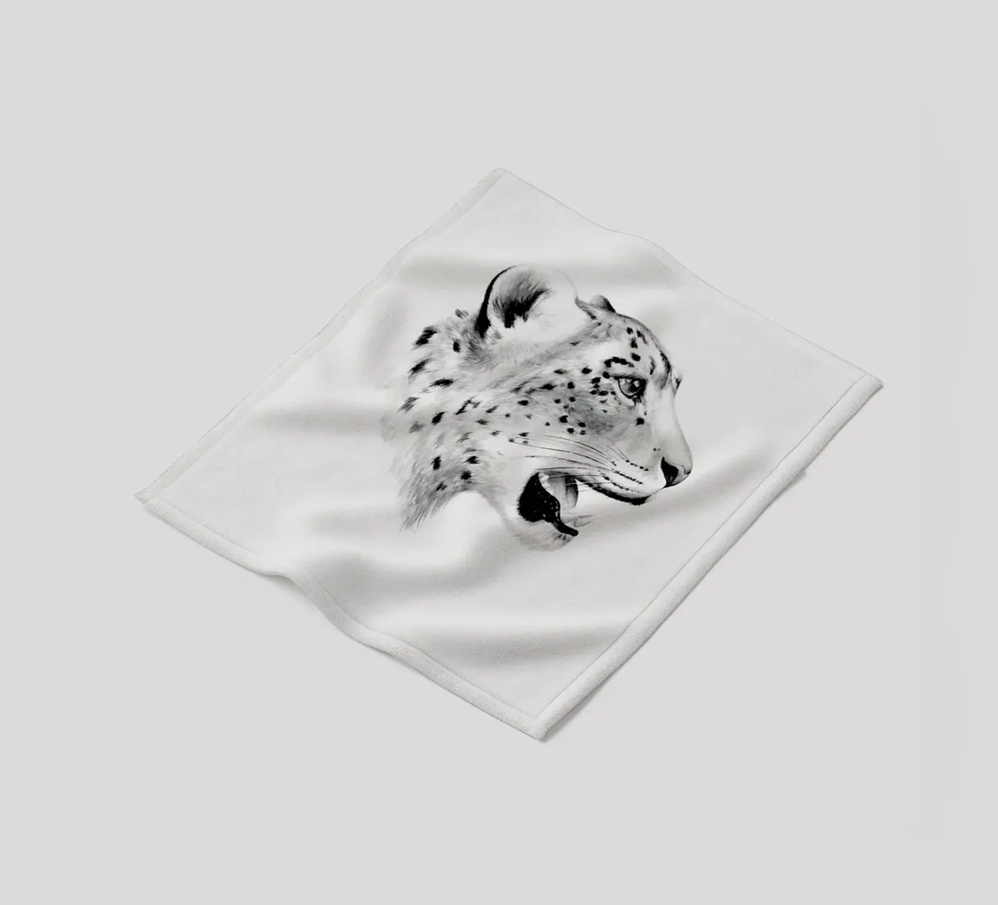 Snow Leopard Fleecedecke von Flora & Fauna