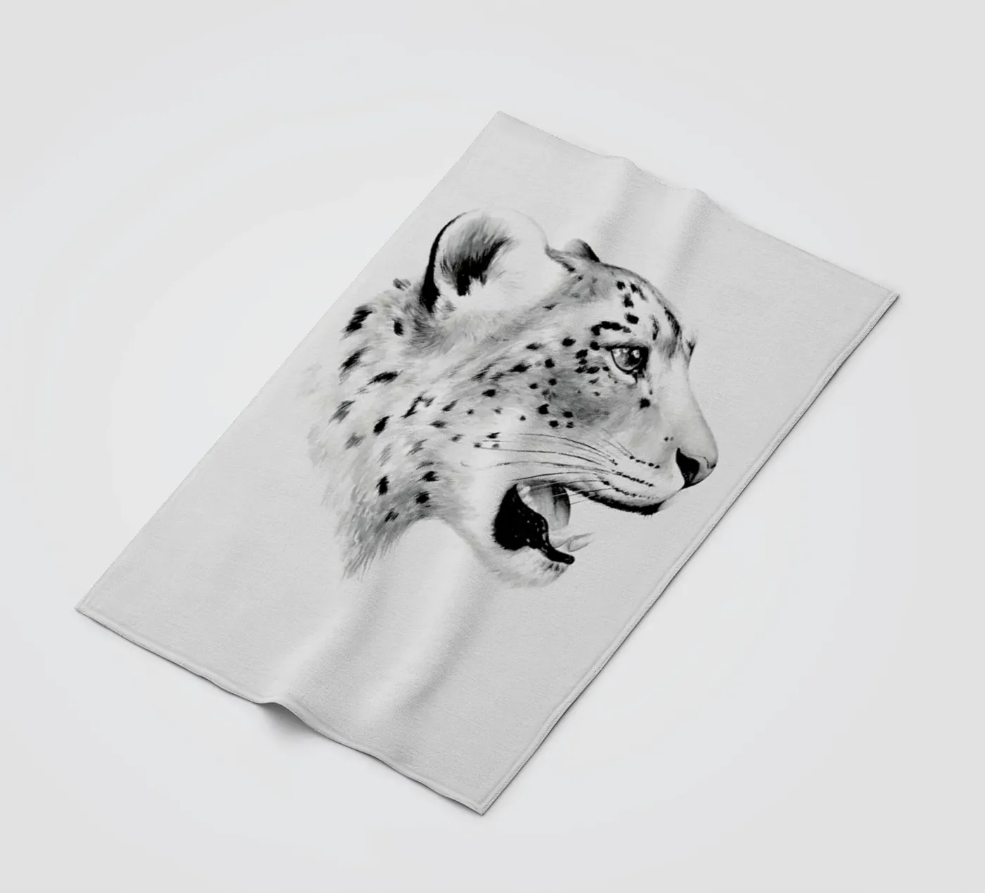 Snow Leopard Fleecedecke von Flora & Fauna