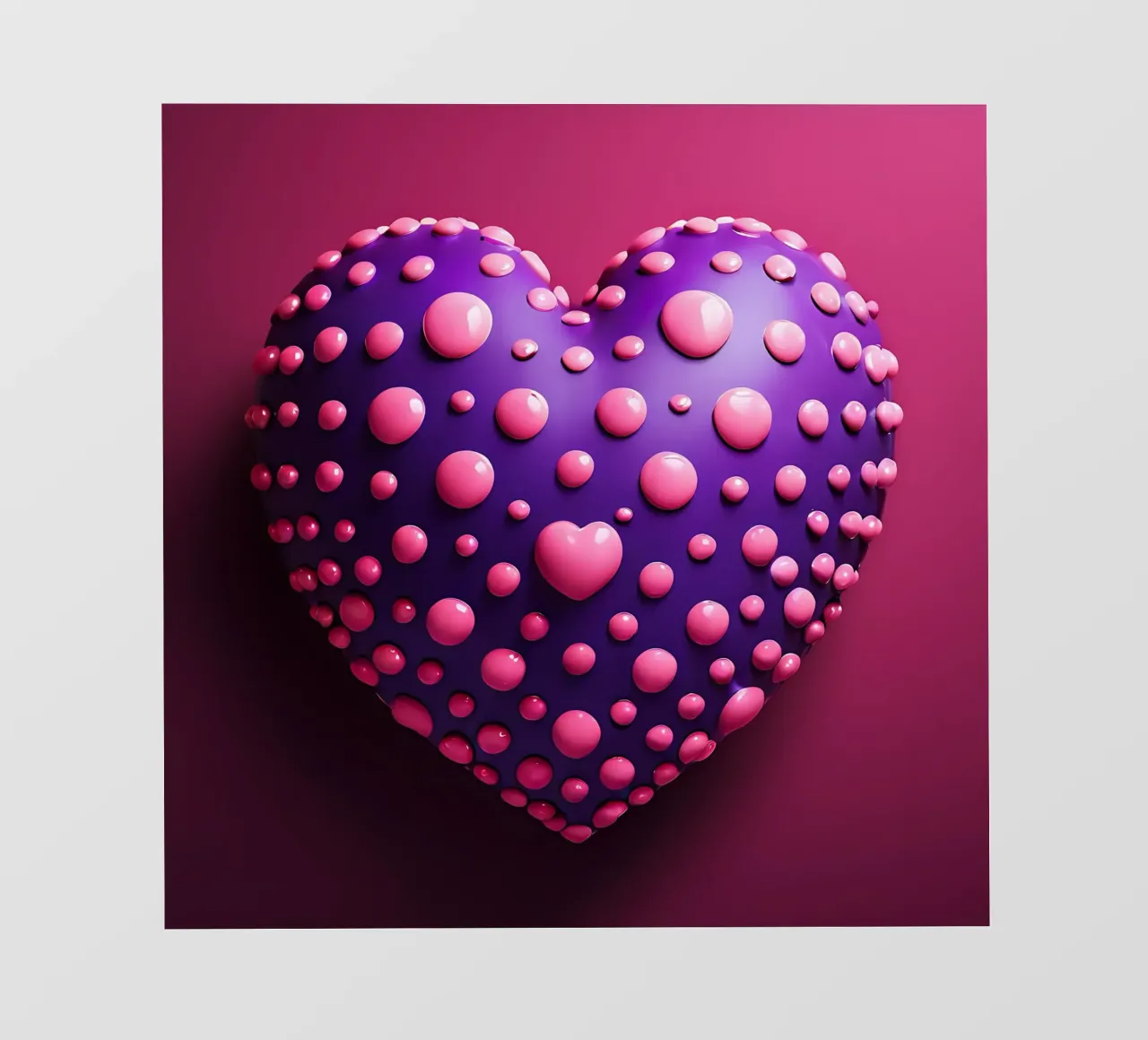 Cuore_1 pellicola backlit da Pink- und LoveArt by LK