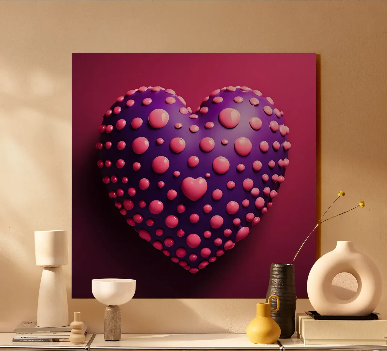 Cuore_1 plexiglass da Pink- und LoveArt by LK
