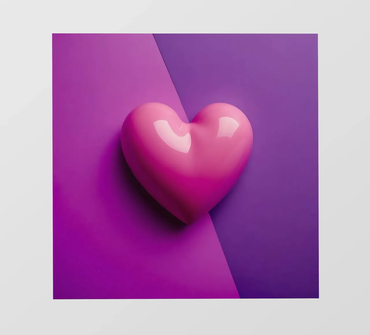 Cuore_2 telo in pvc da Pink- und LoveArt by LK