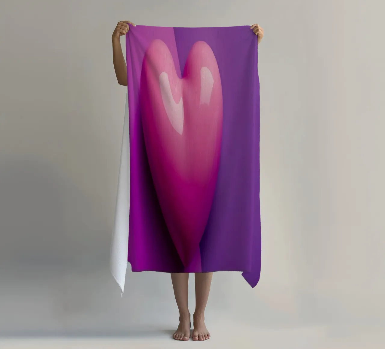 Cuore_2 telo mare da Pink- und LoveArt by LK