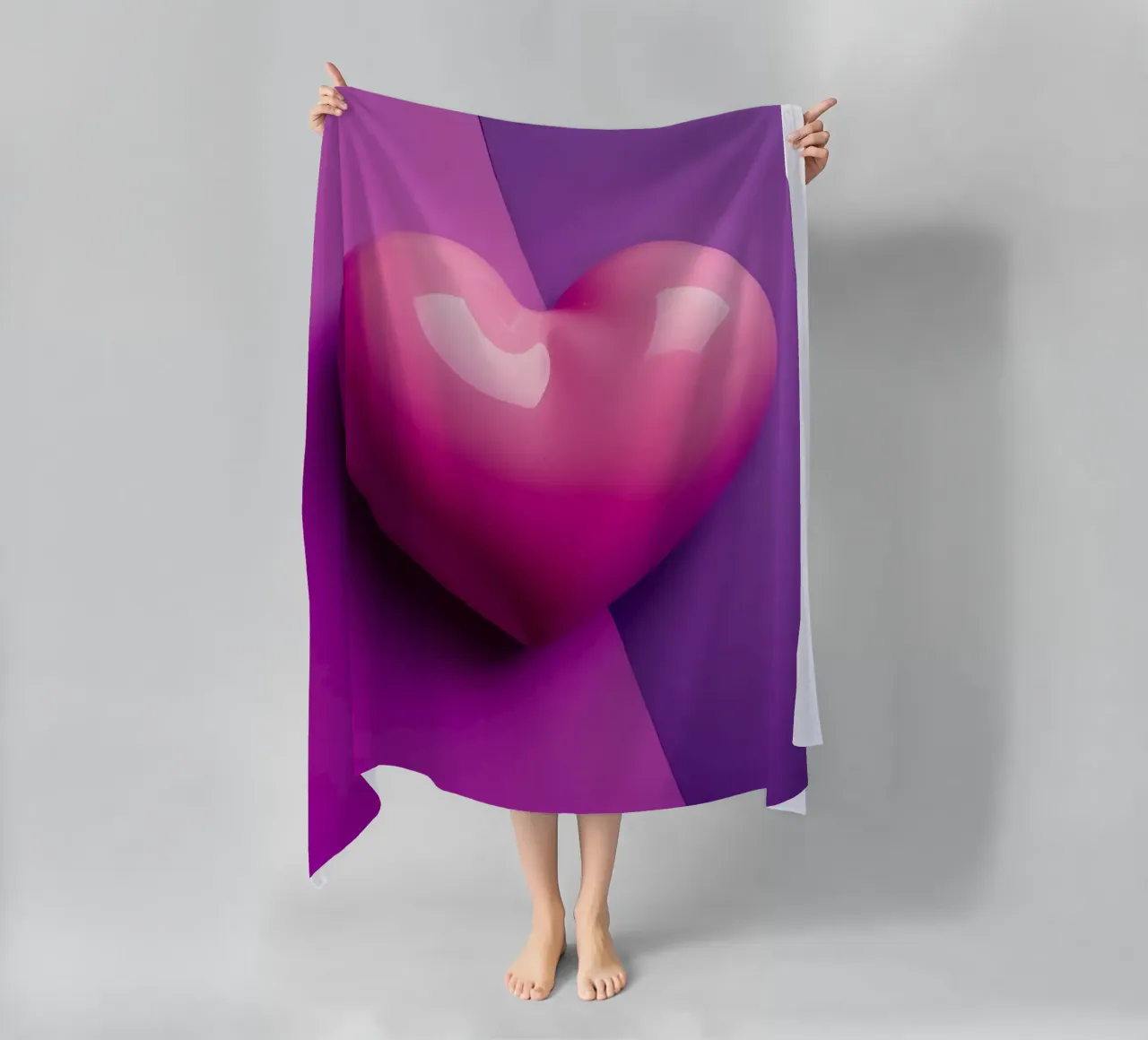 Cuore_2 telo mare da Pink- und LoveArt by LK