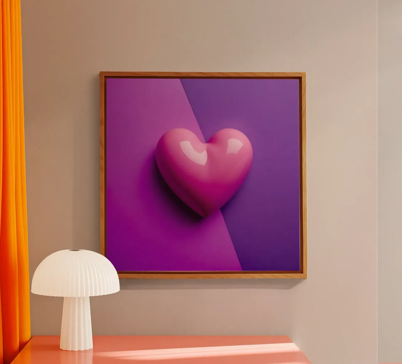 Cuore_2 plexiglass da Pink- und LoveArt by LK