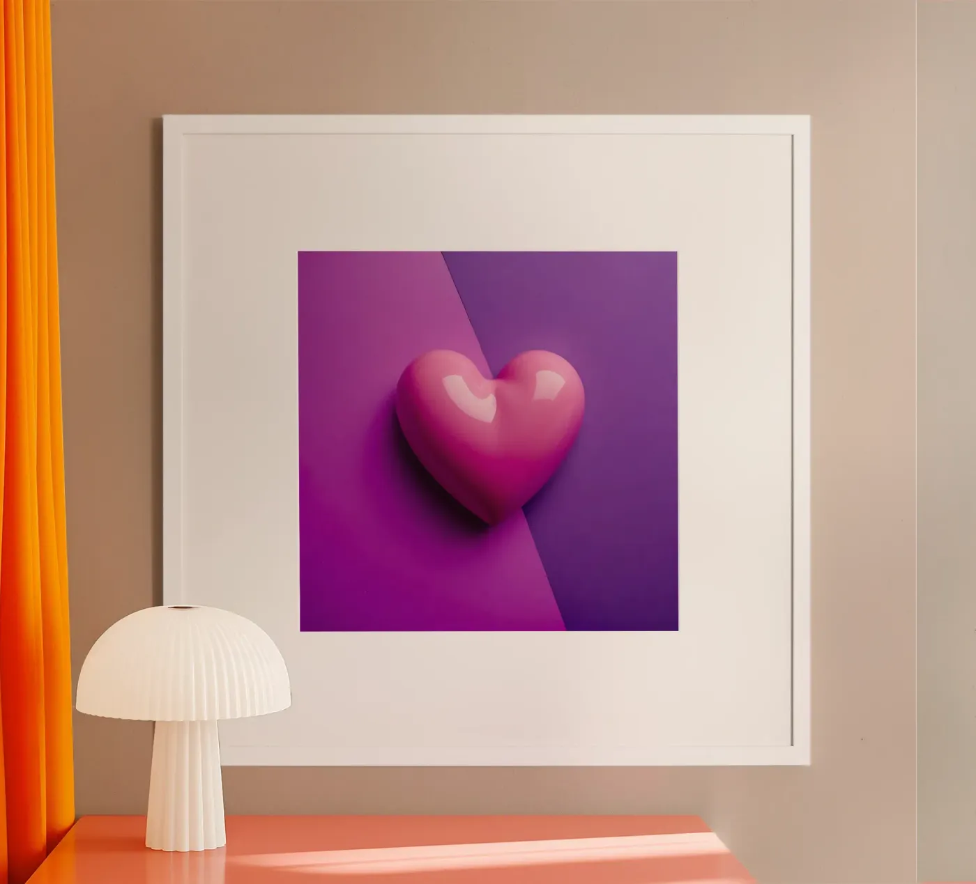 Heart_2 poster by Pink- und LoveArt by LK