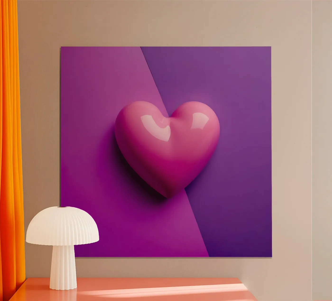 Heart_2 poster by Pink- und LoveArt by LK