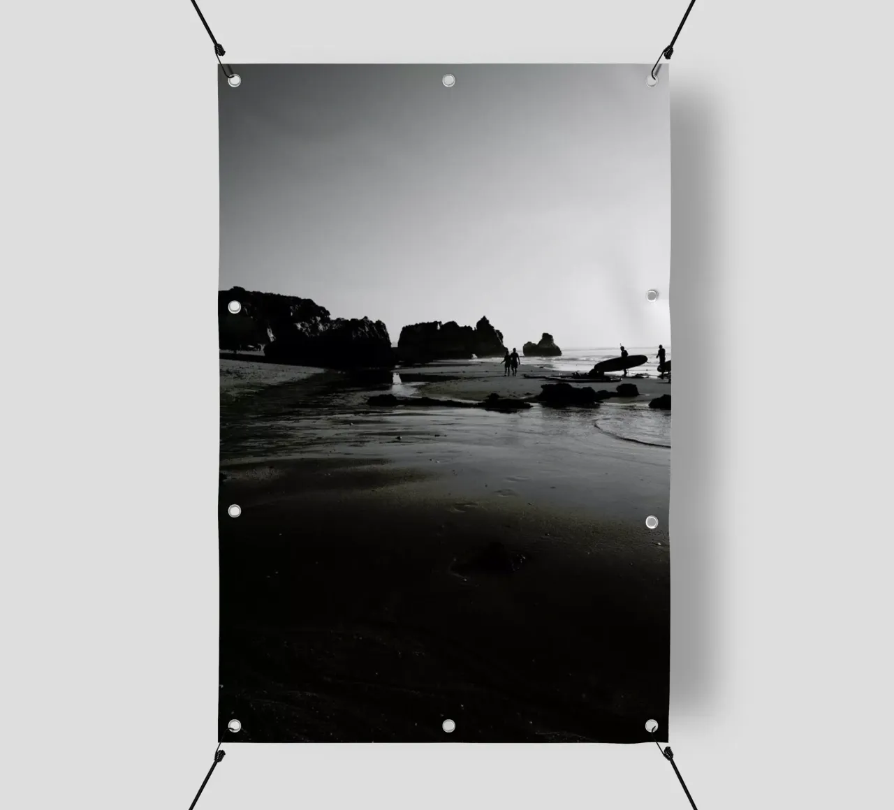 Let's Go Surfing telo in pvc da Sebastian Hilgetag