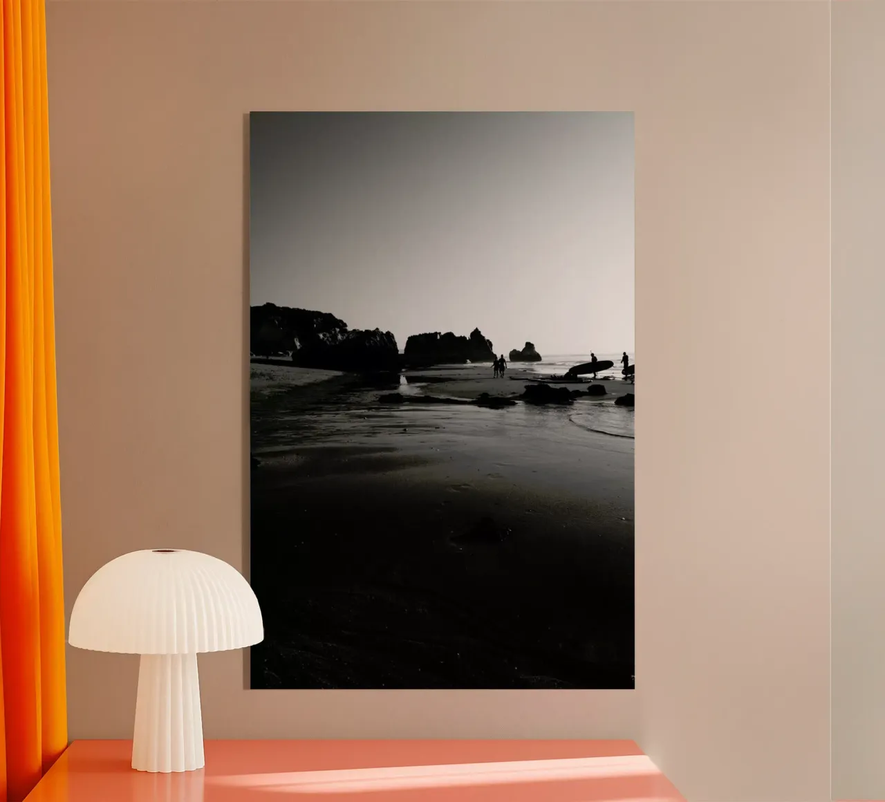 Let's Go Surfing plexiglass da Sebastian Hilgetag