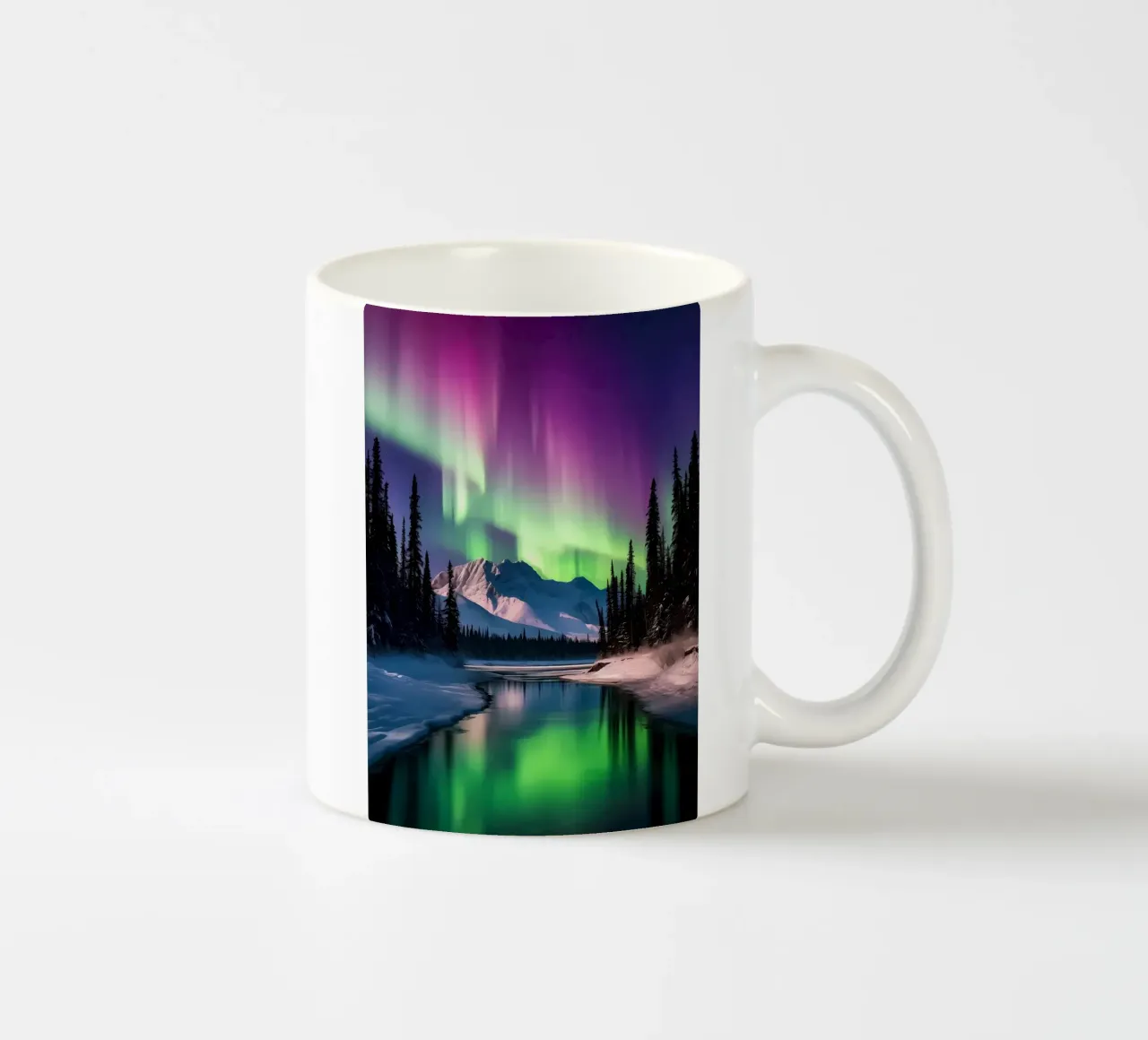 Aurora boreale tazza in ceramica da Matthew Katz