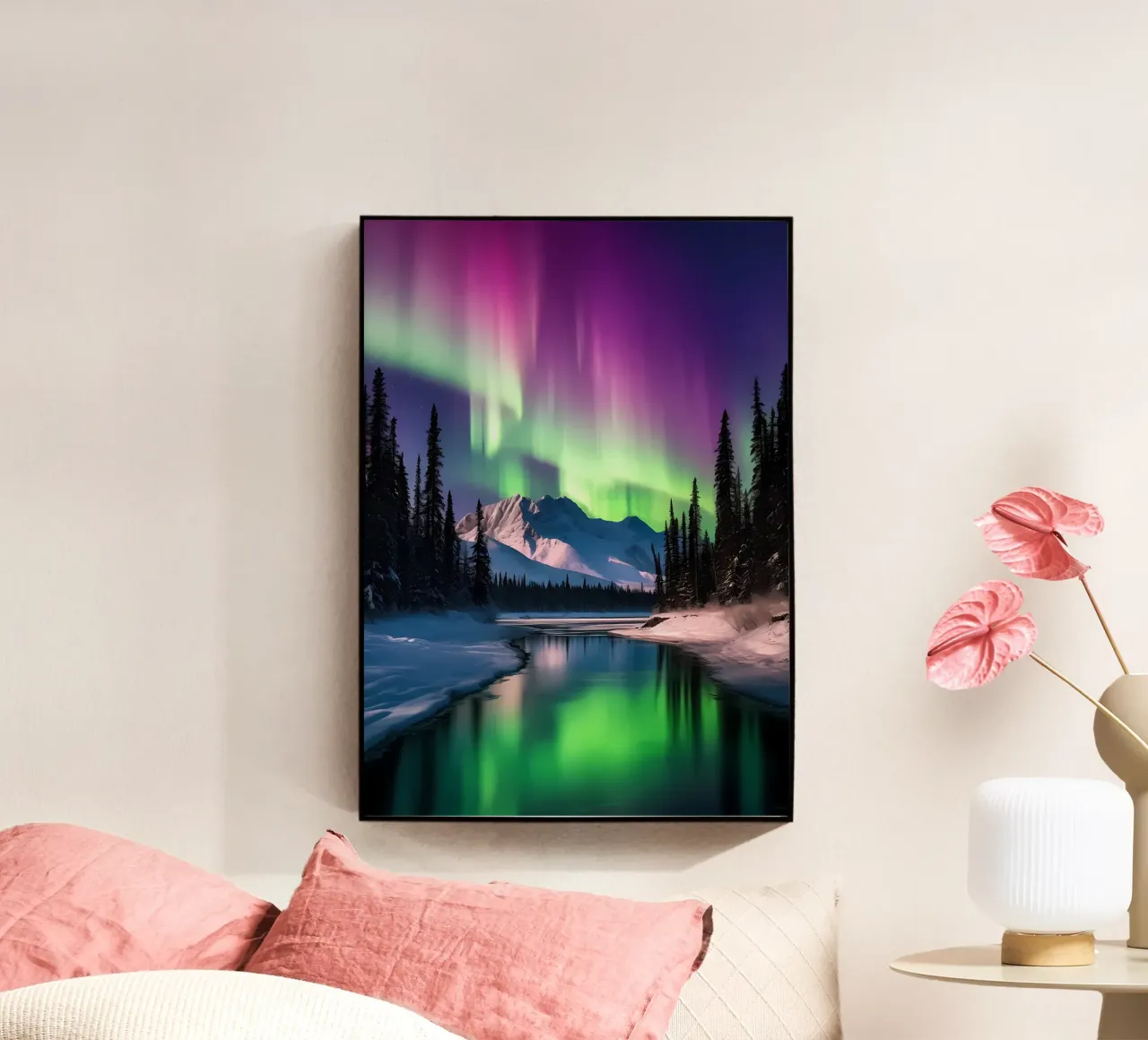 Aurora boreale plexiglass da Matthew Katz