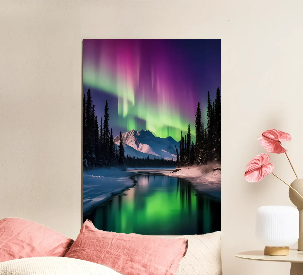 Aurora boreale alluminio dibond da Matthew Katz