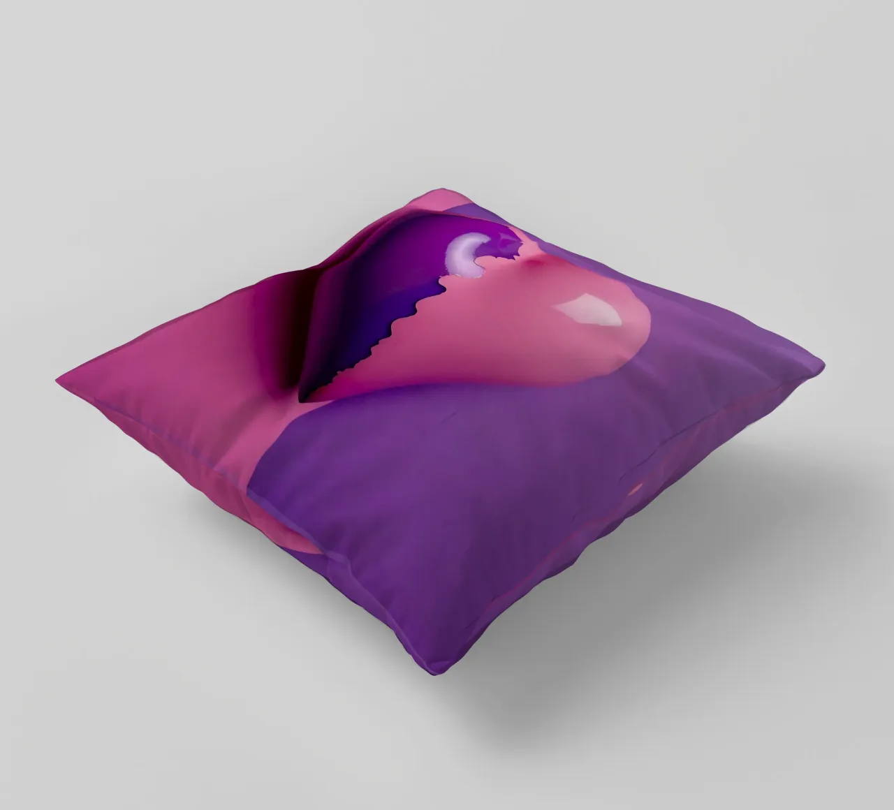 Cuore_3 cuscino da Pink- und LoveArt by LK